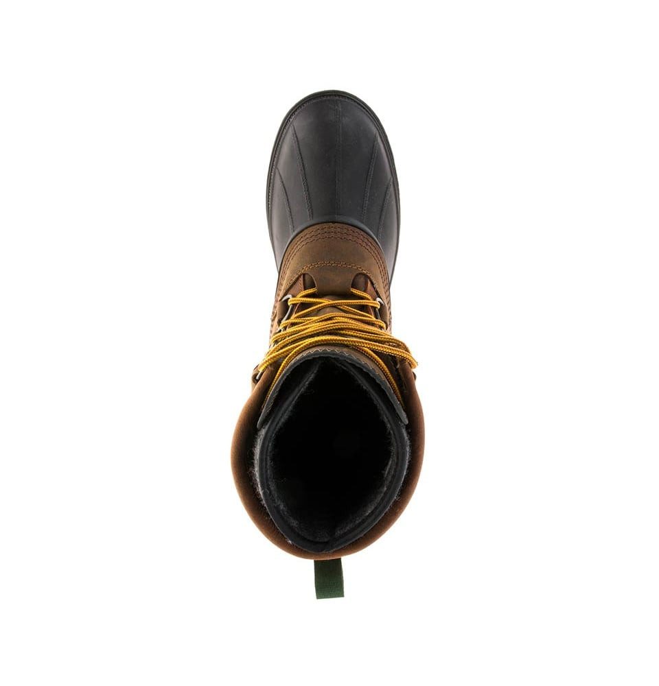Kamik William 2 (Leder, wasserdicht) - Made in Canada - gauchobraun Herren Winterstiefel