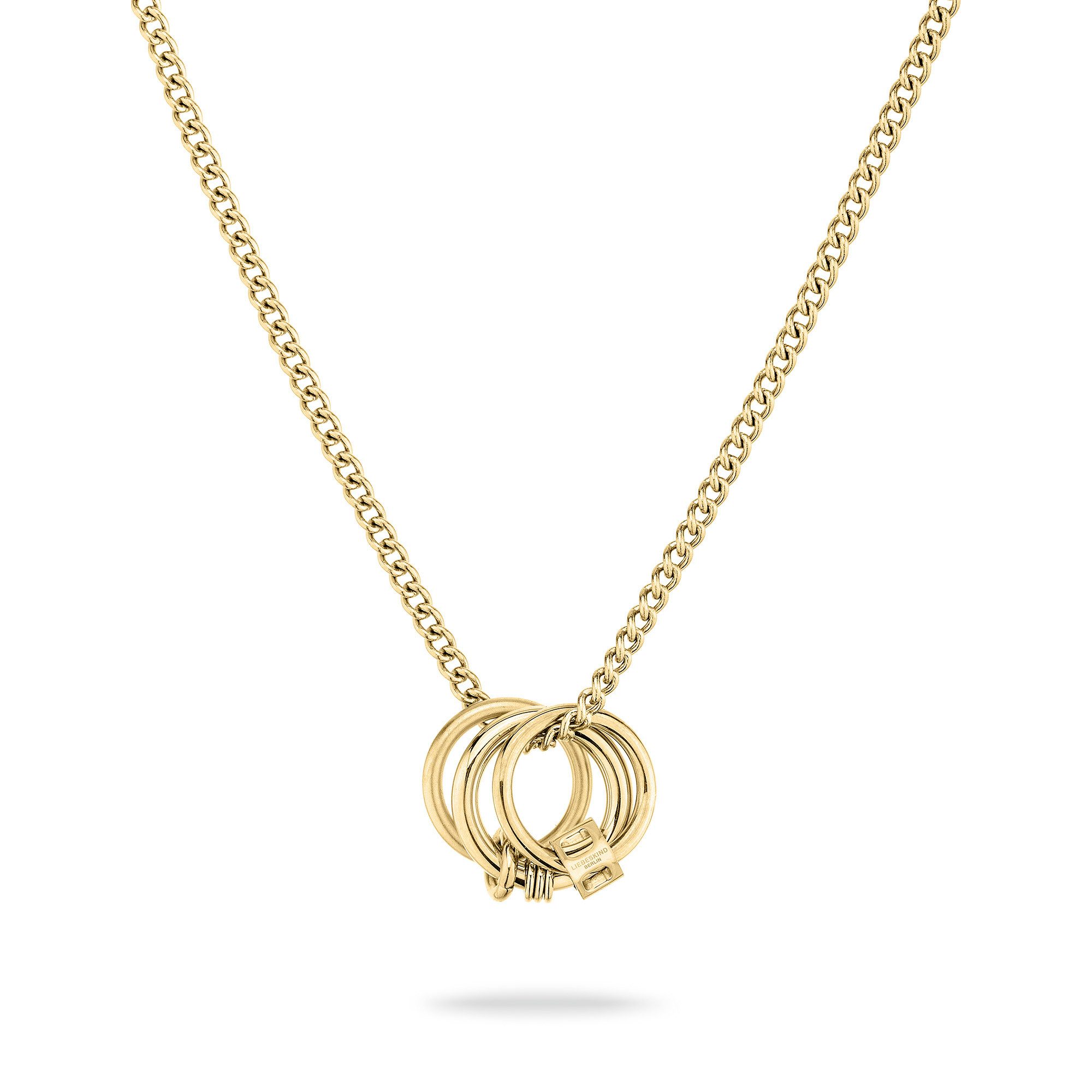 Kette mit Anhänger Schmuck Geschenk Edelstahl Halskette The D-Link Mini