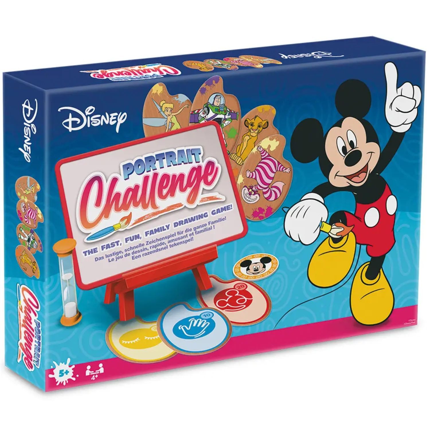 Cartamundi Spiel Disney Portrait Challenge - Das lustige kreative Zeichenspiel für...