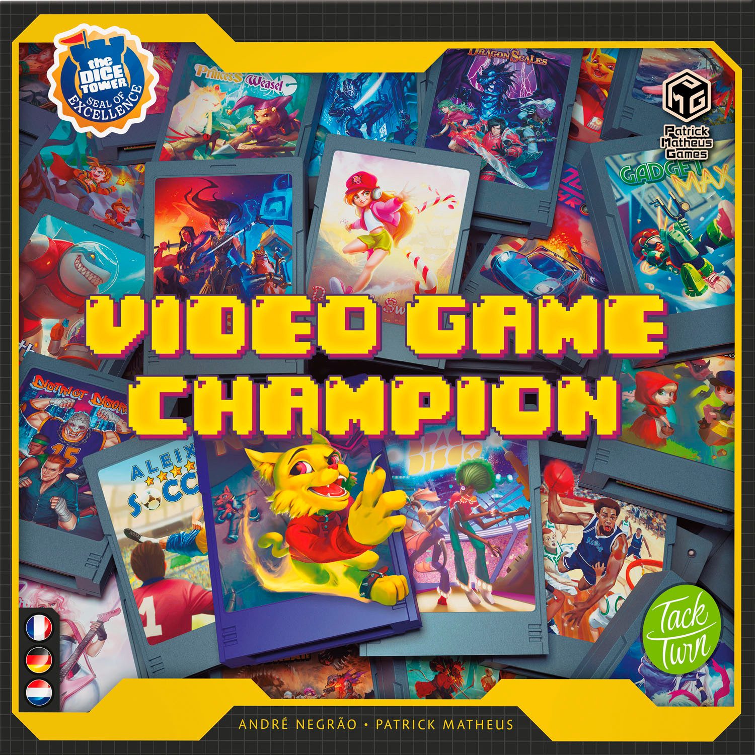 SIT DOWN! Spiel Video Game Champion, Familienspiel
