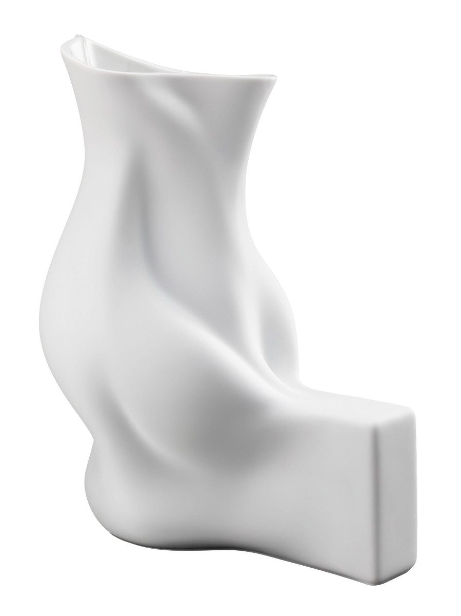 Rosenthal Dekovase Blown 2nd Edition Weiss matt Vase 30 cm (Vasen)