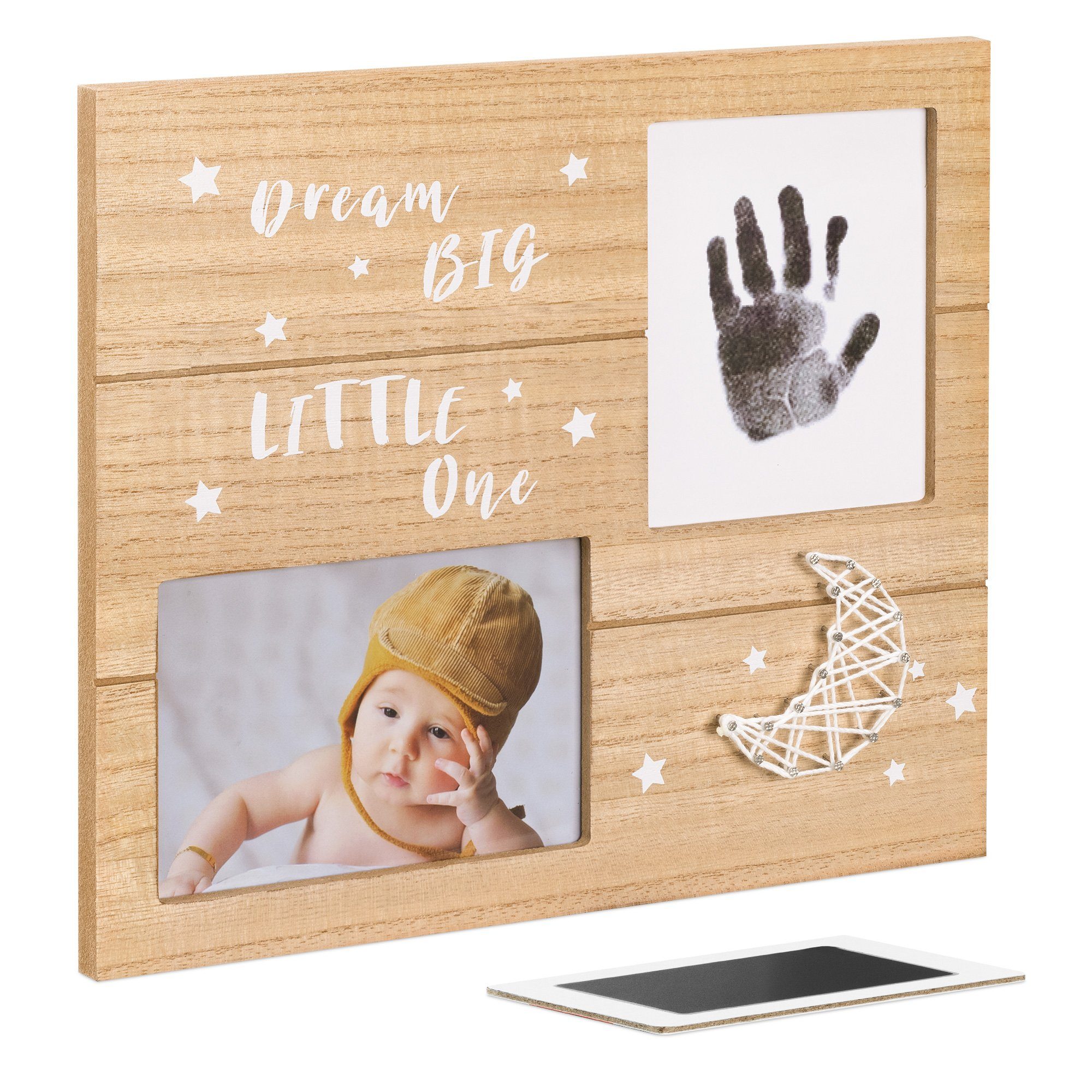 - Abdruckset Hand- Bilderrahmen und Fußabdruck für Baby Navaris Bilderrahmen Collage