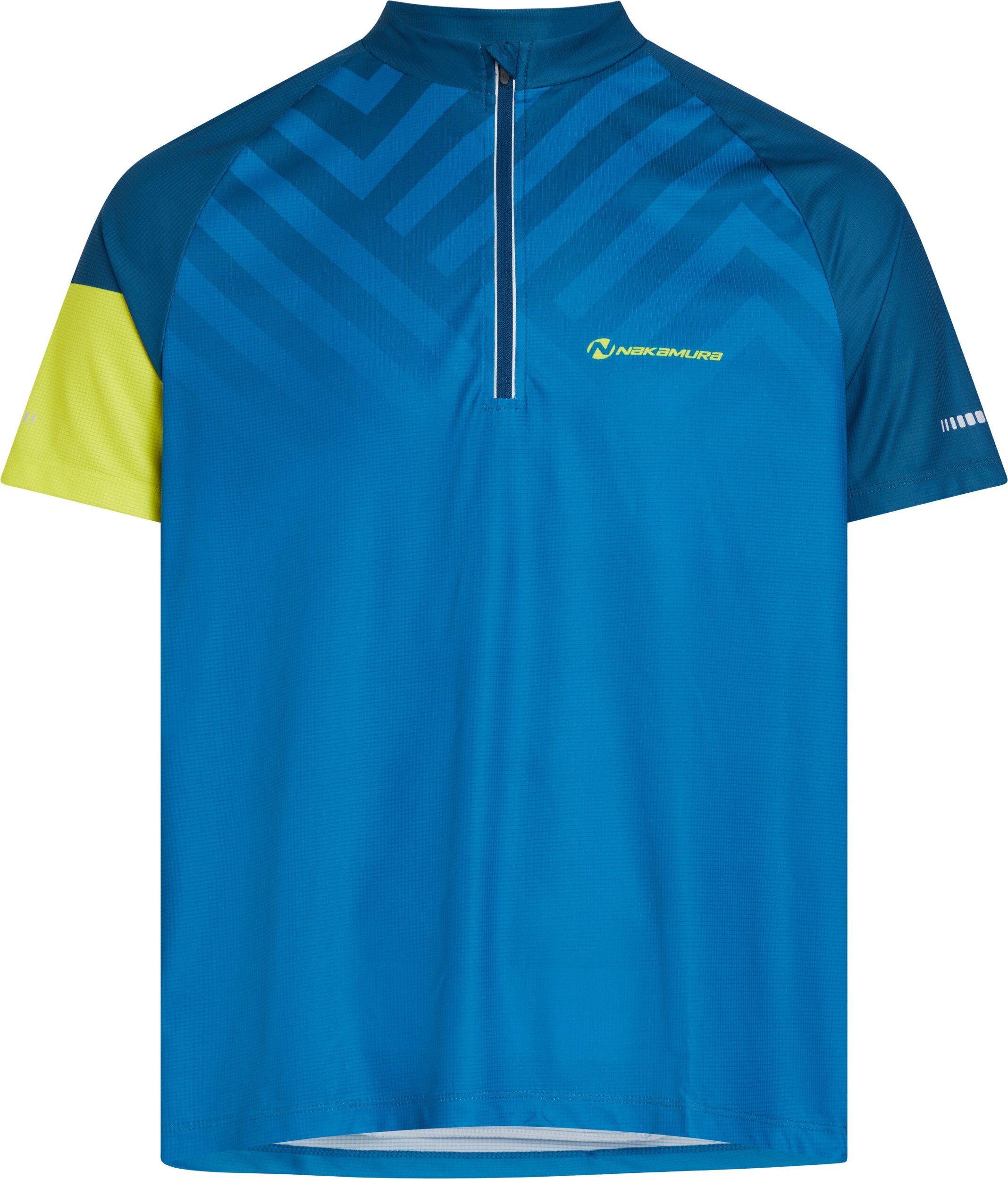 Radtrikot He.-Fahrrad-Trikot Felius M BLUE PETROL/BLUE PET