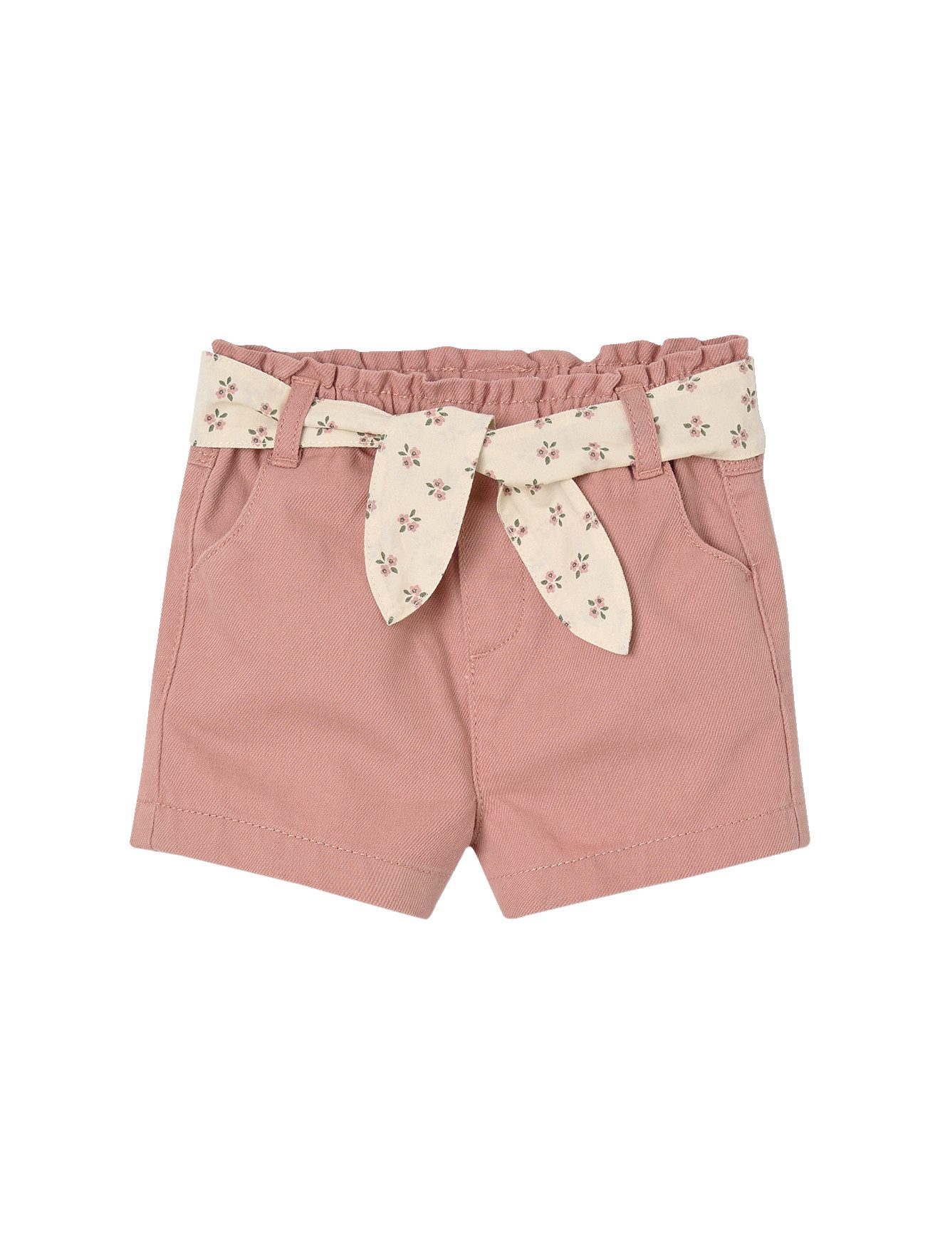 Shorts Baby Paperbag-Shorts mit Gürtel