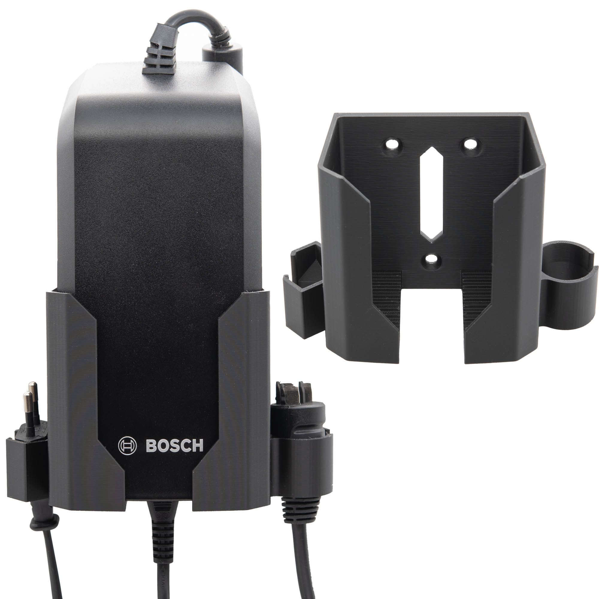 TSB Werk Fahrradhalter Wandhalterung für Bosch E-Bike 2A / 4A Ladegerät, Charger, Halter, eBike, BCS220 / 230