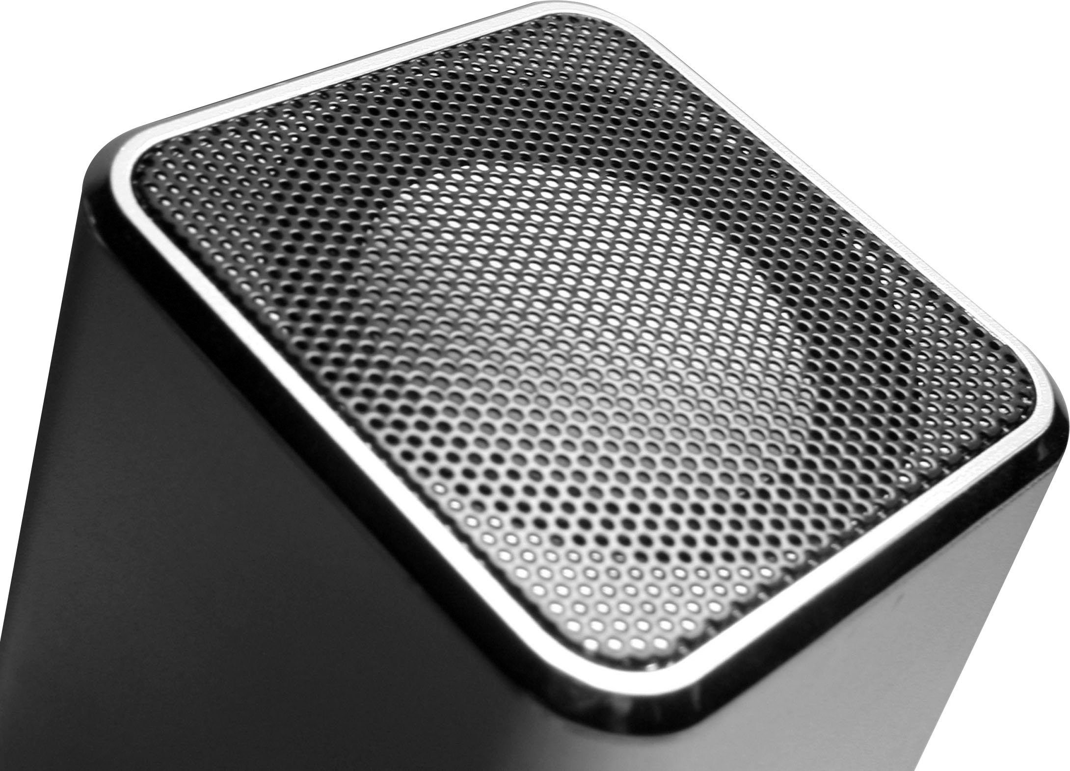 Technaxx MusicMan MA Soundstation 2.0 Portable-Lautsprecher silberfarben (6 W)
