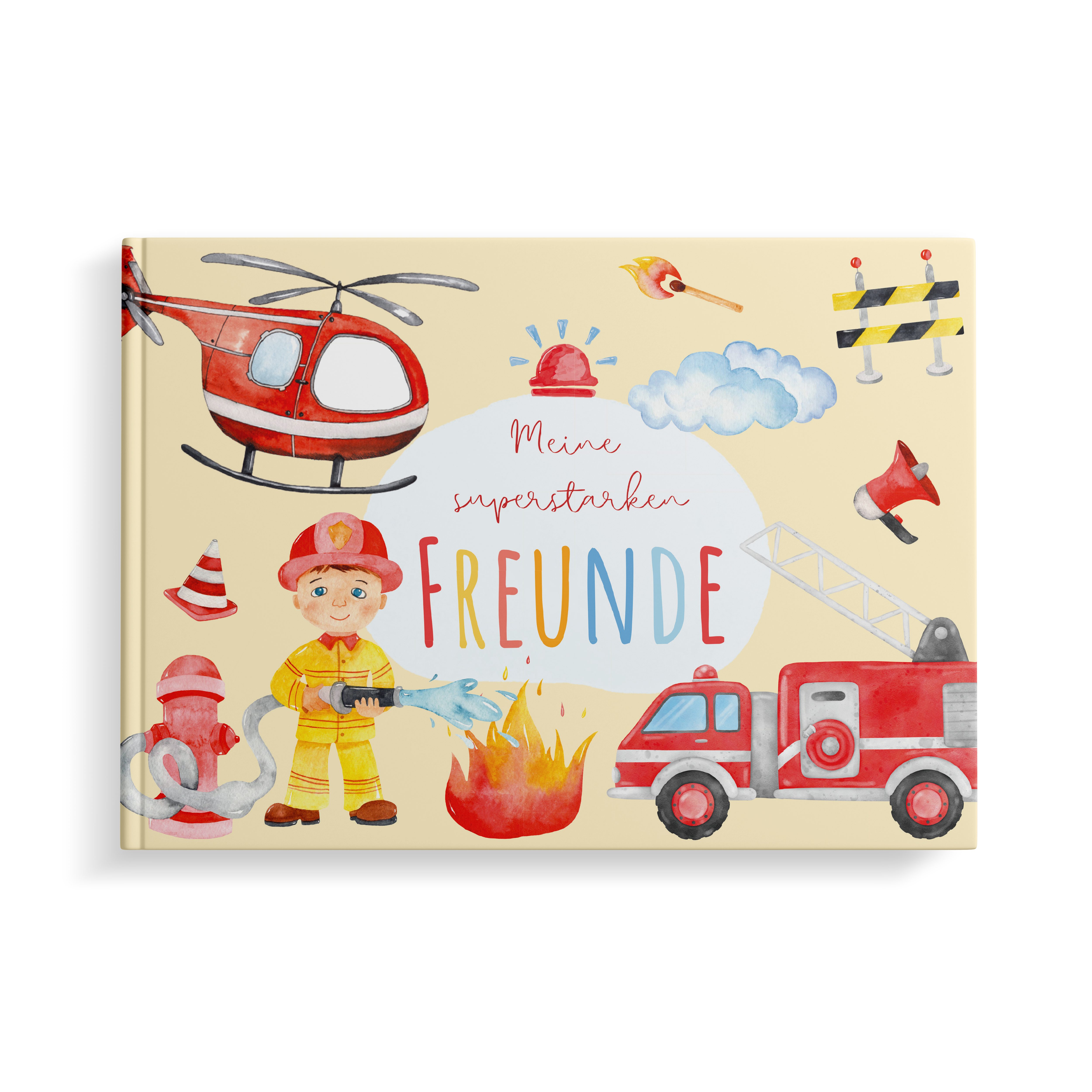 MeinBaby123® Tagebuch Freundebuch für Kinder, Freundschaftsalbum, Freundealbum Kindergarten und Schule, Freundschaftsbuch Hardcover