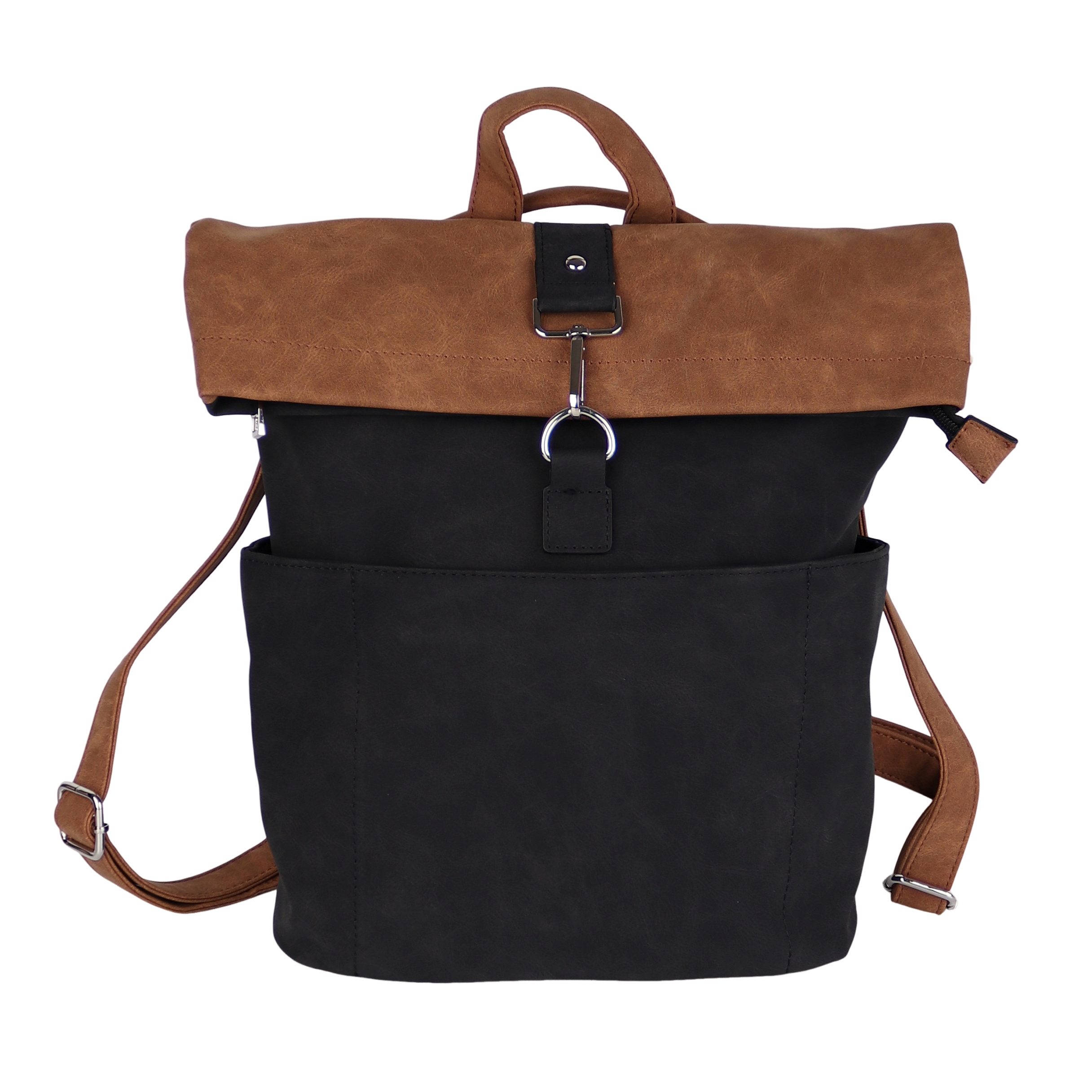 Tagesrucksack Damen auch als Crossbody Bag 2 in 1, Elegant