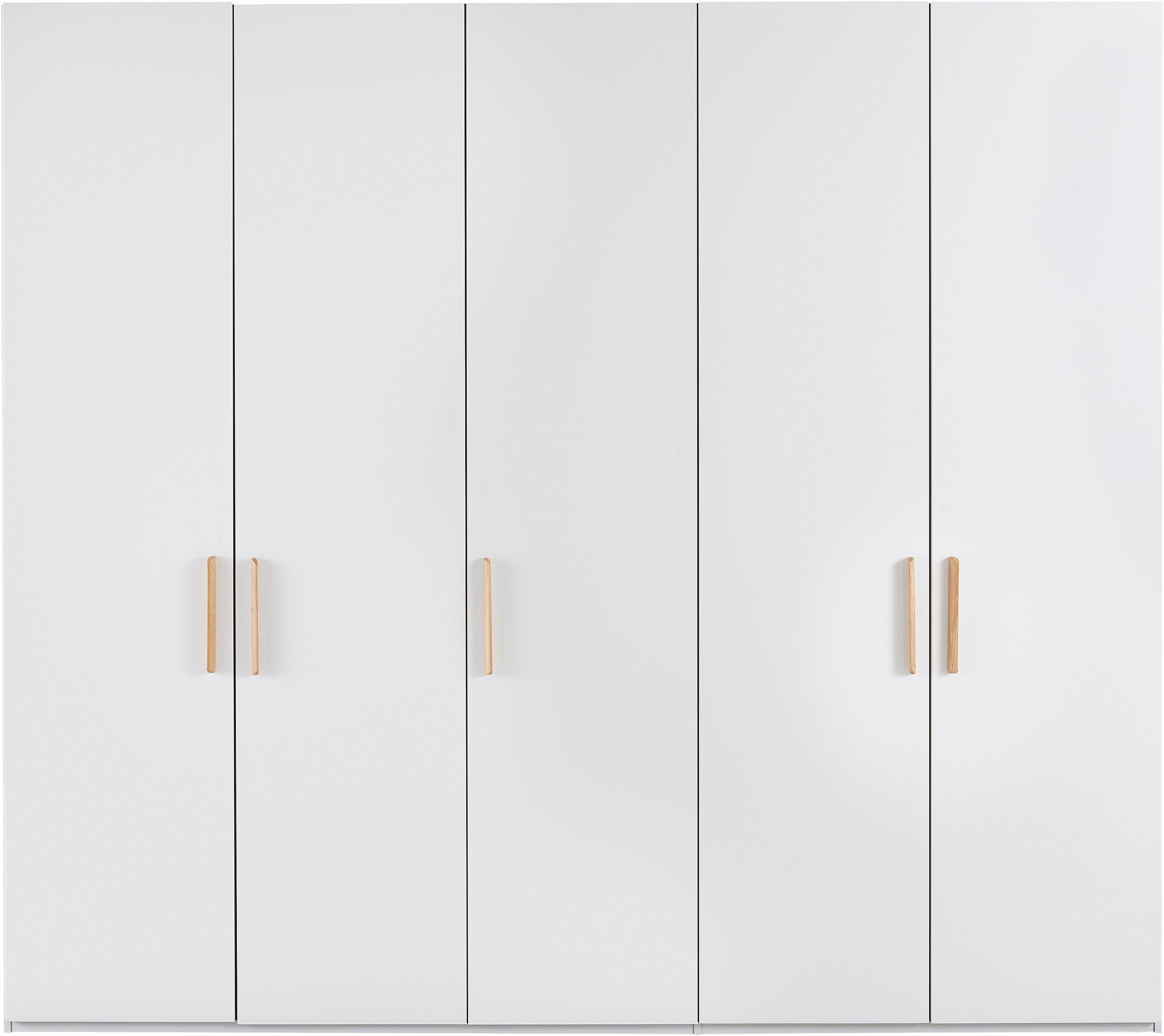 rauch Drehtürenschrank Your Joyce mit Massivholzgriffen