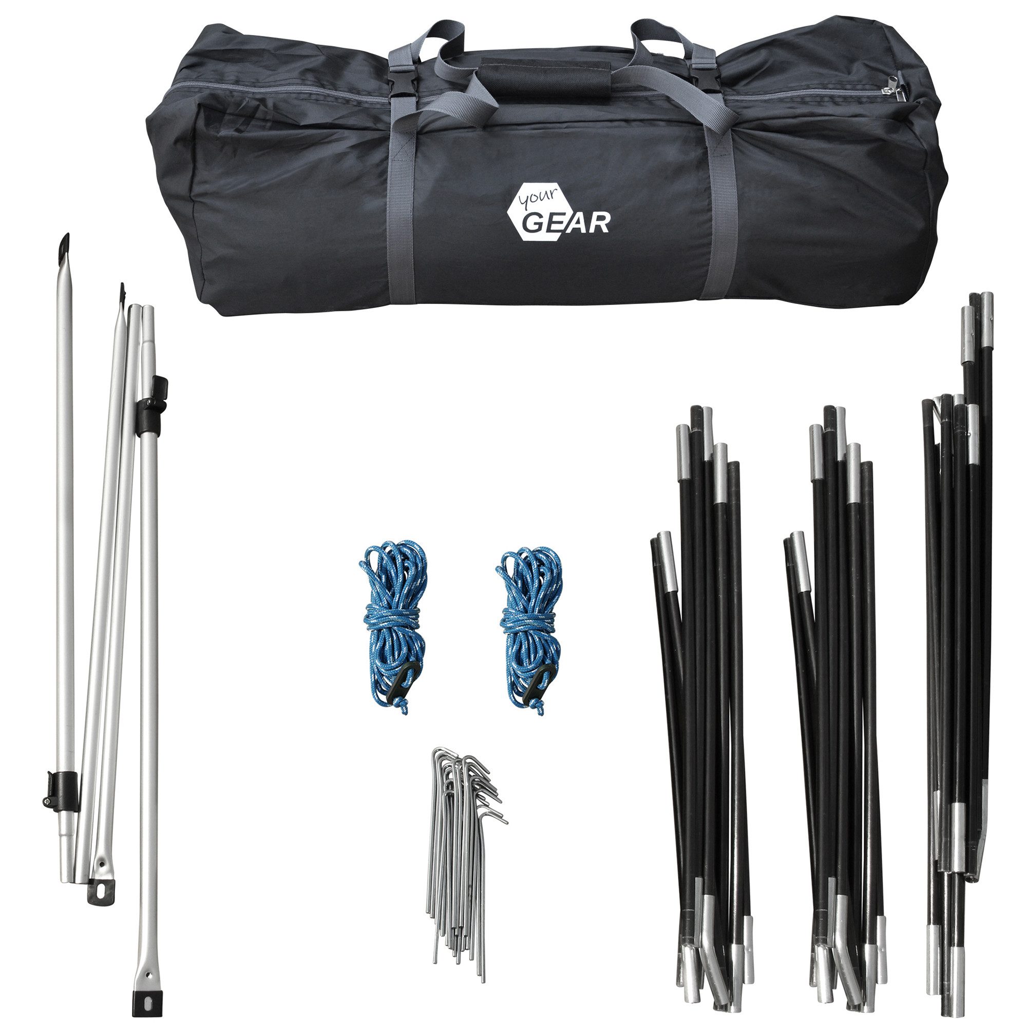 yourGEAR Buszelt yourGEAR Busvorzelt Rimini 300 Bus & Van inkl Zeltboden freistehend, Personen: 0
