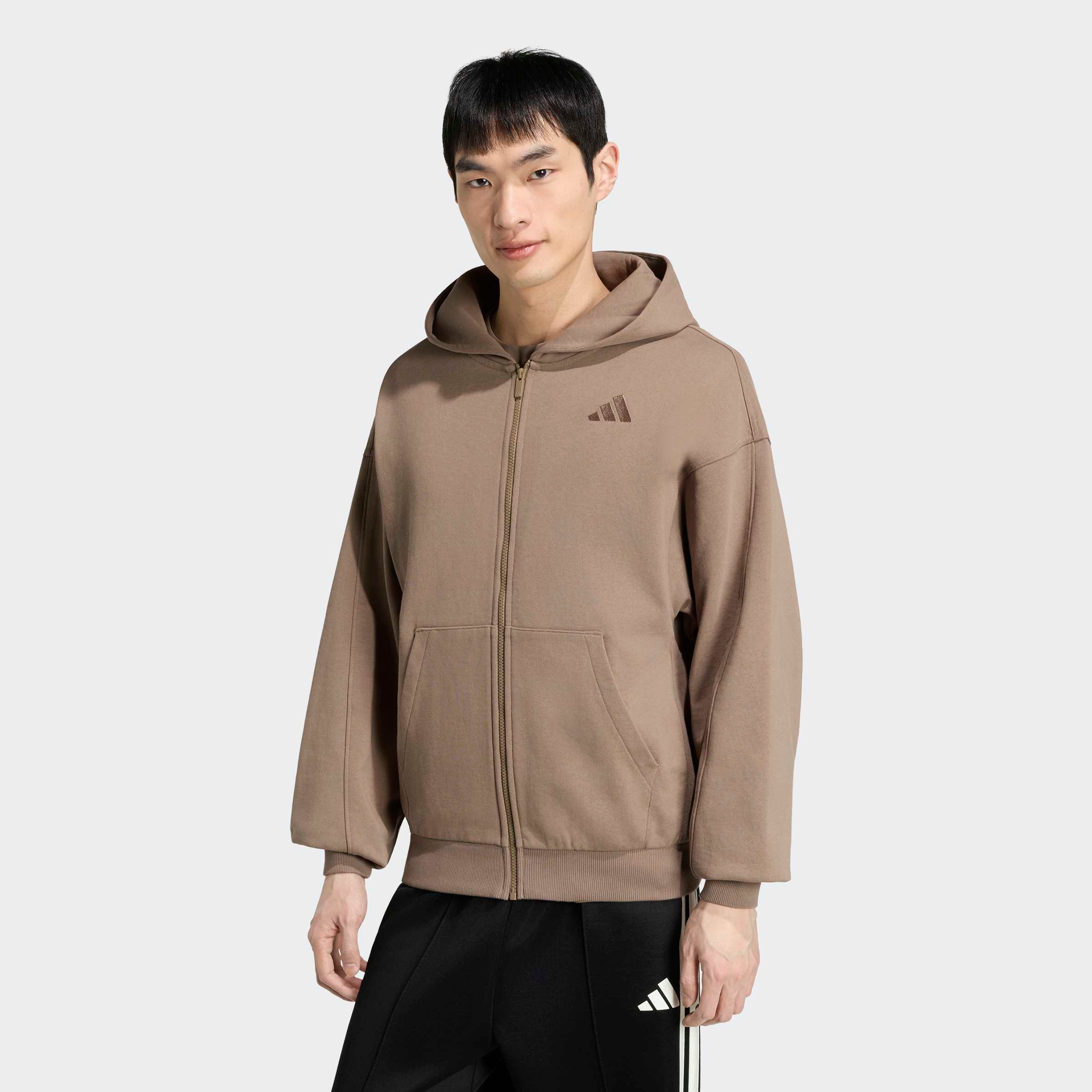 adidas Sportswear Kapuzensweatshirt ADIDAS KIT, KLEINES LOGO