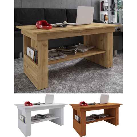 VCM Couchtisch Holz Sofatisch Couchtisch Wohnzimmertisch Kobila