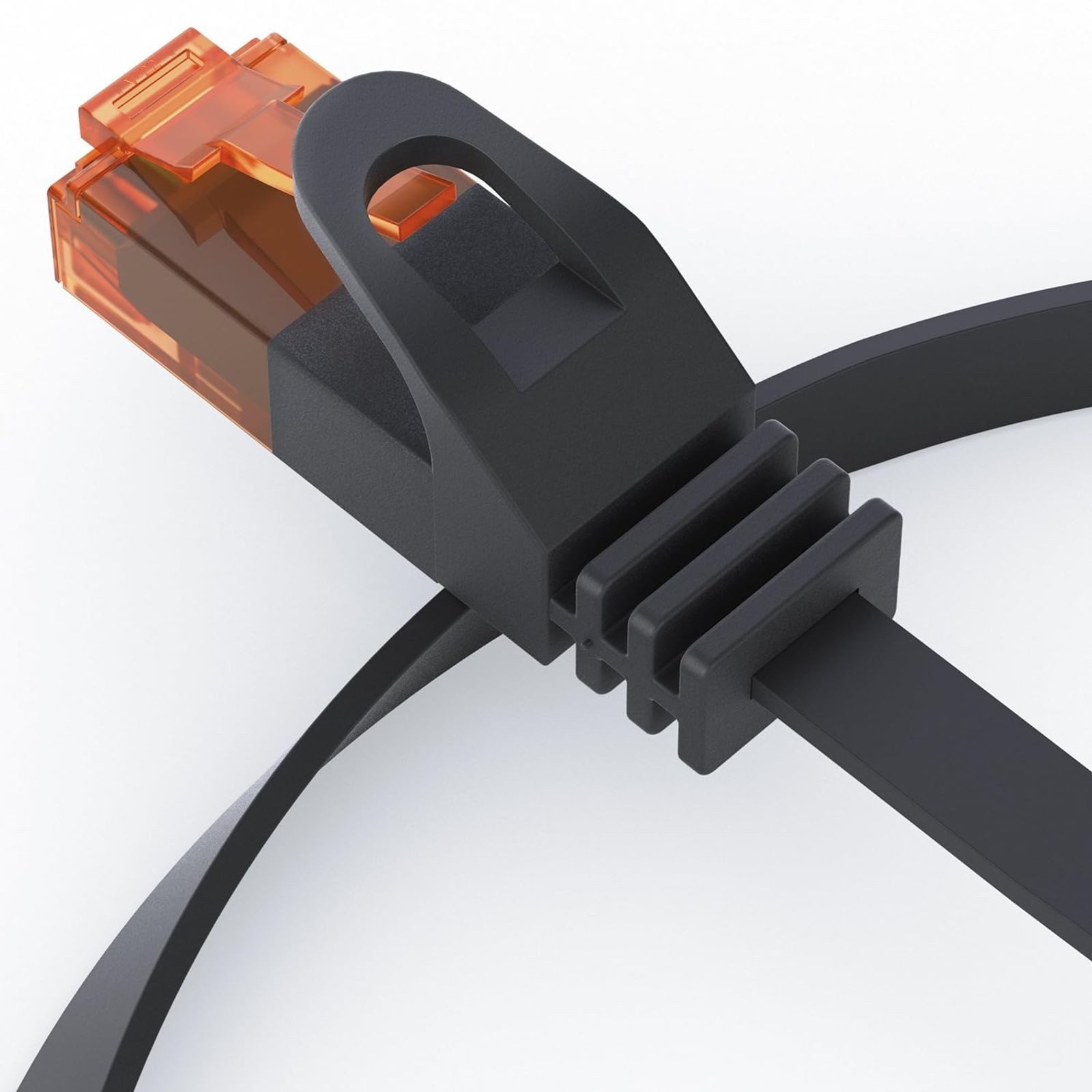 BURI LAN Kabel 15m CAT 6 Netzwerkkabel Flachkabel Ethernet RJ45 20 Meter LAN-Kabel