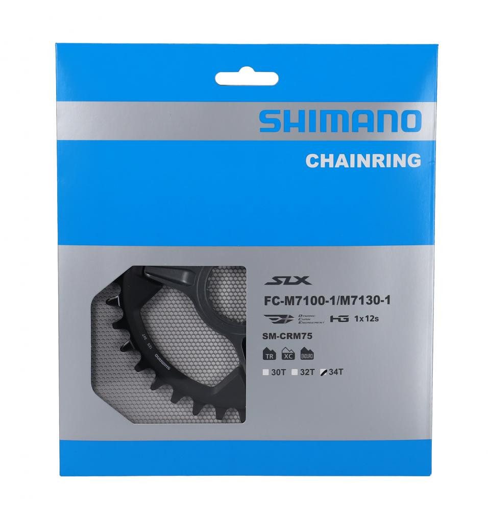 Kettenschaltung SHIMANO SLX Kettenblatt FC-M7100/7120/7130 - 34 Zähne - MTB 1x12-fach