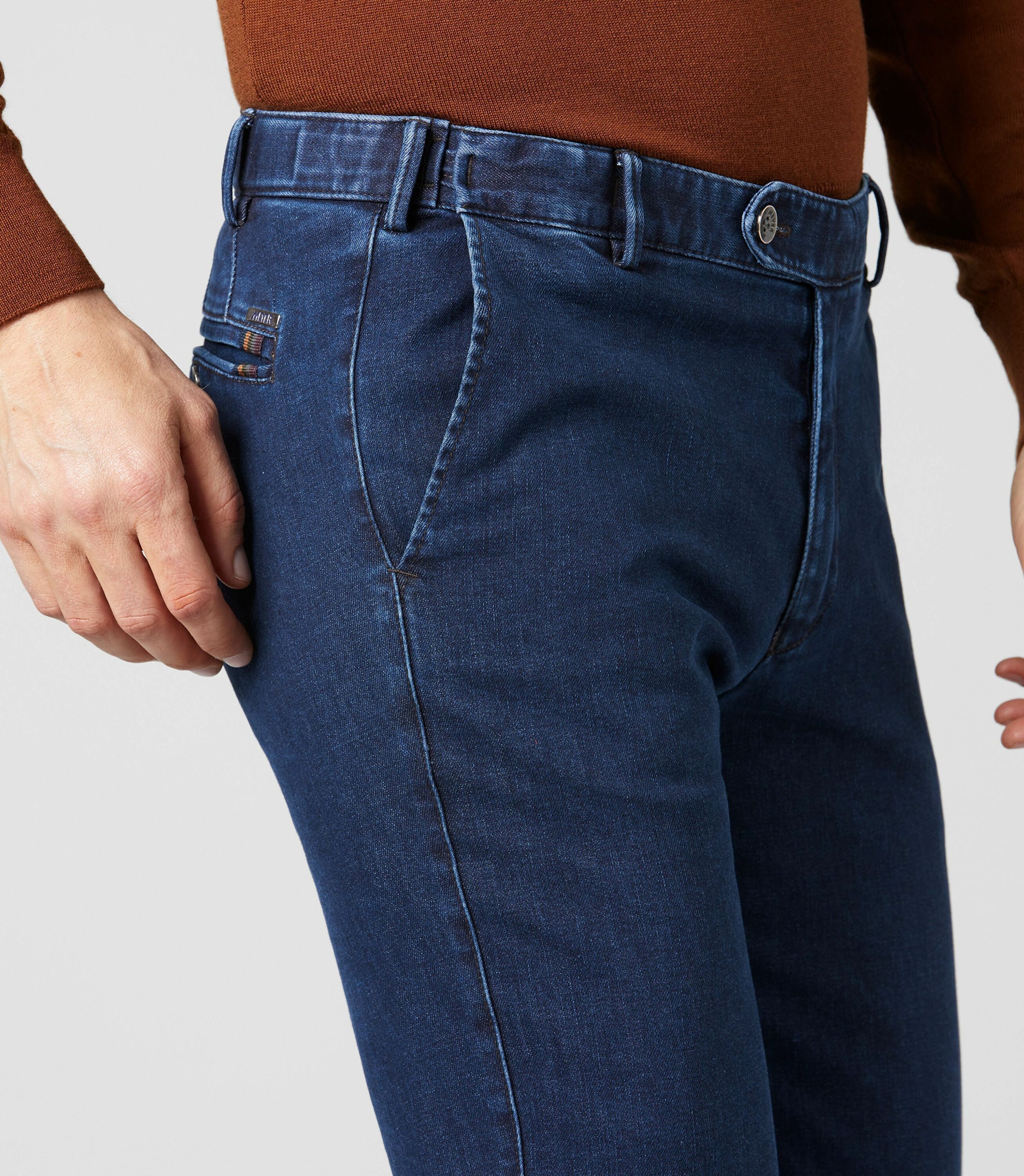 MEYER Chinos Oslo Spezial-Dehnbund