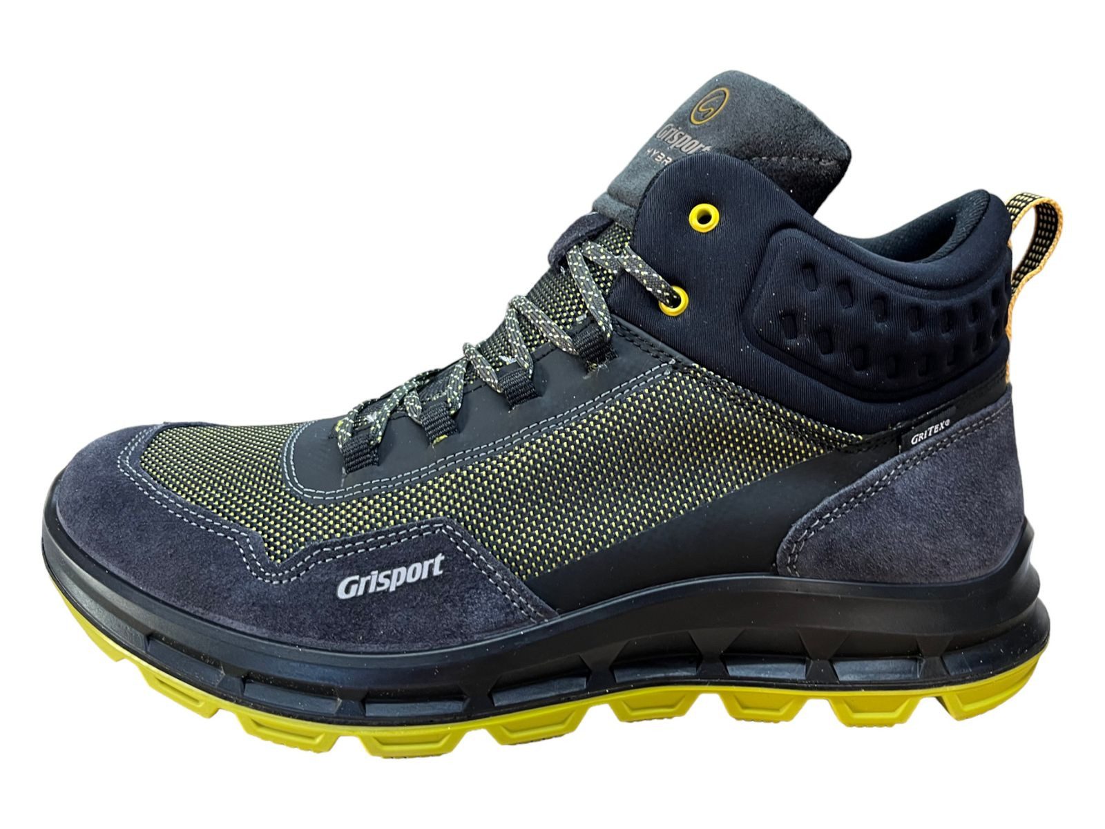 Grisport Grisport Herren High-Top Outdoorschuh 44415-V25G DEEP schwarz/gelb Trekkingschuh