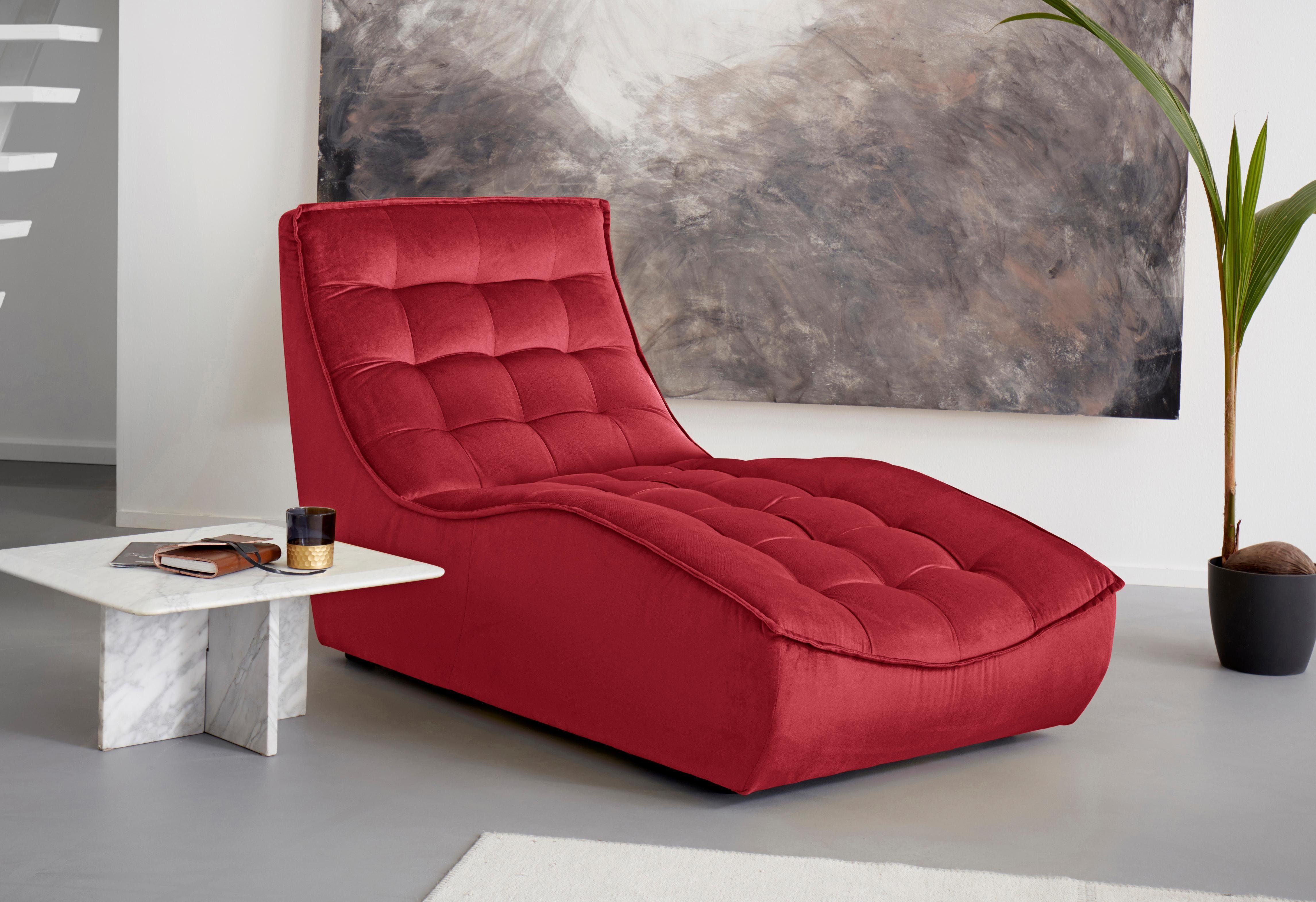 CALIA Chaiselongue Banjo ITALIA rosso