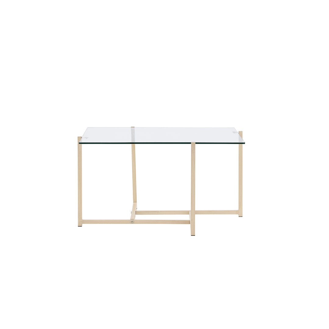 Venture Home Couchtisch Hybrid Couchtisch Glas.