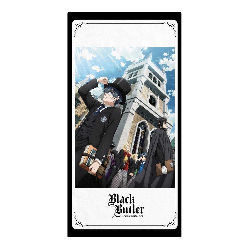 Sakami Merchandise Handtuch Black Butler: Public School Arc Handtuch Ciel & Sebastian 150 x 75 cm