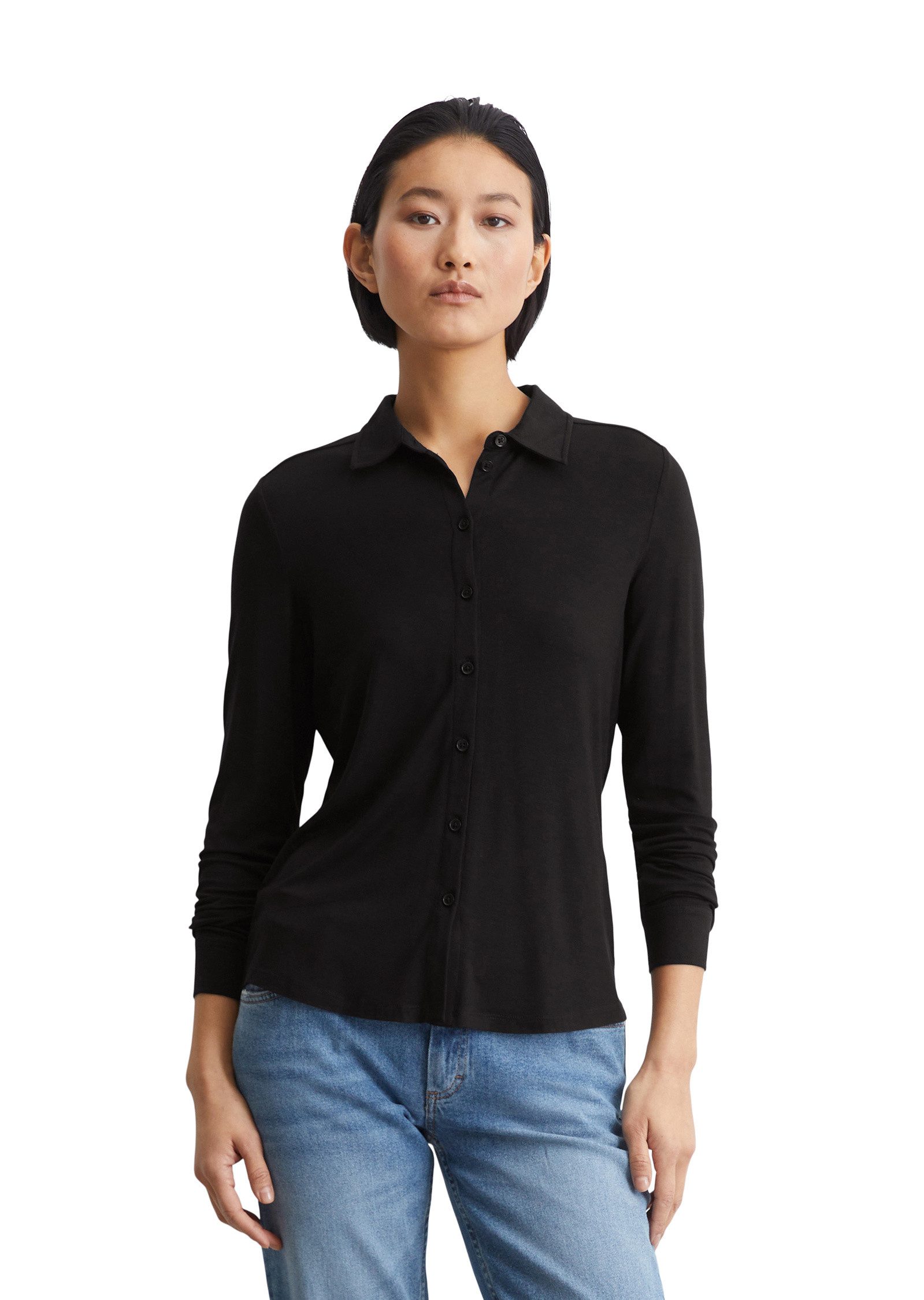 Blusenshirt aus LENZING™ ECOVERO™