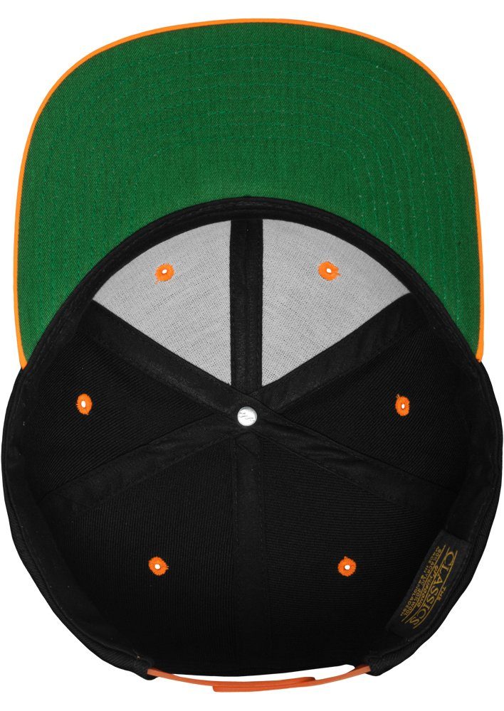 Snapback Flexfit balck/neonorange 2-Tone Snapback Cap Classic Flex