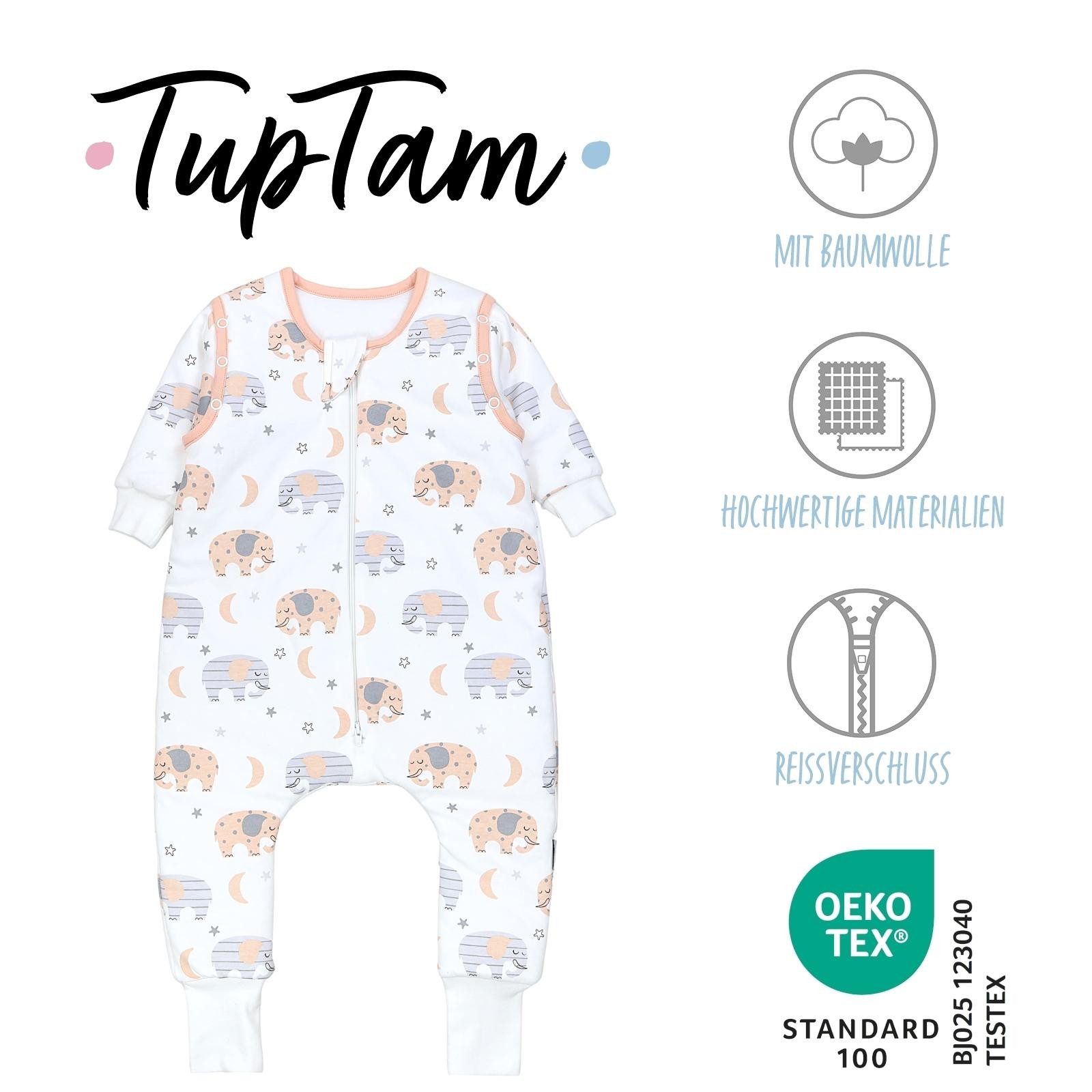 TupTam Babyschlafsack mit Armen und Beinen Winterschlafsack 2,5 TOG günstig online kaufen