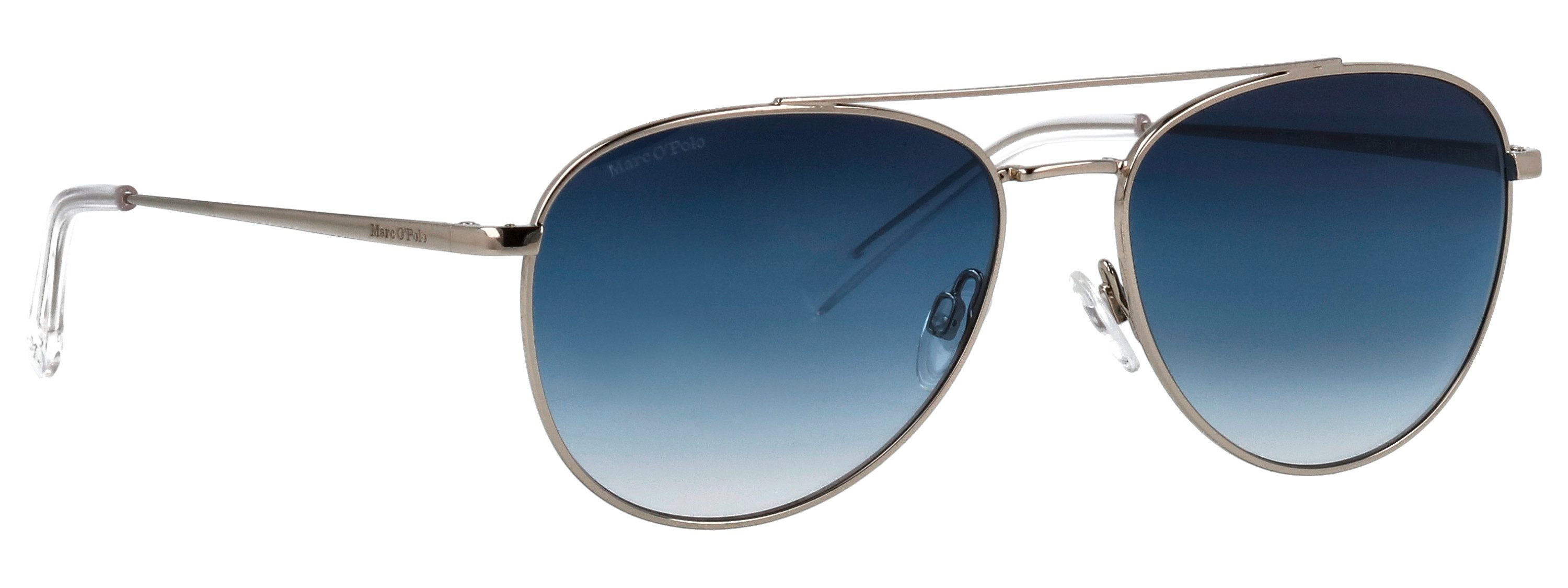 Marc O'Polo Pilotenbrille Modell 505066 Logoschriftzug auf dem Glas