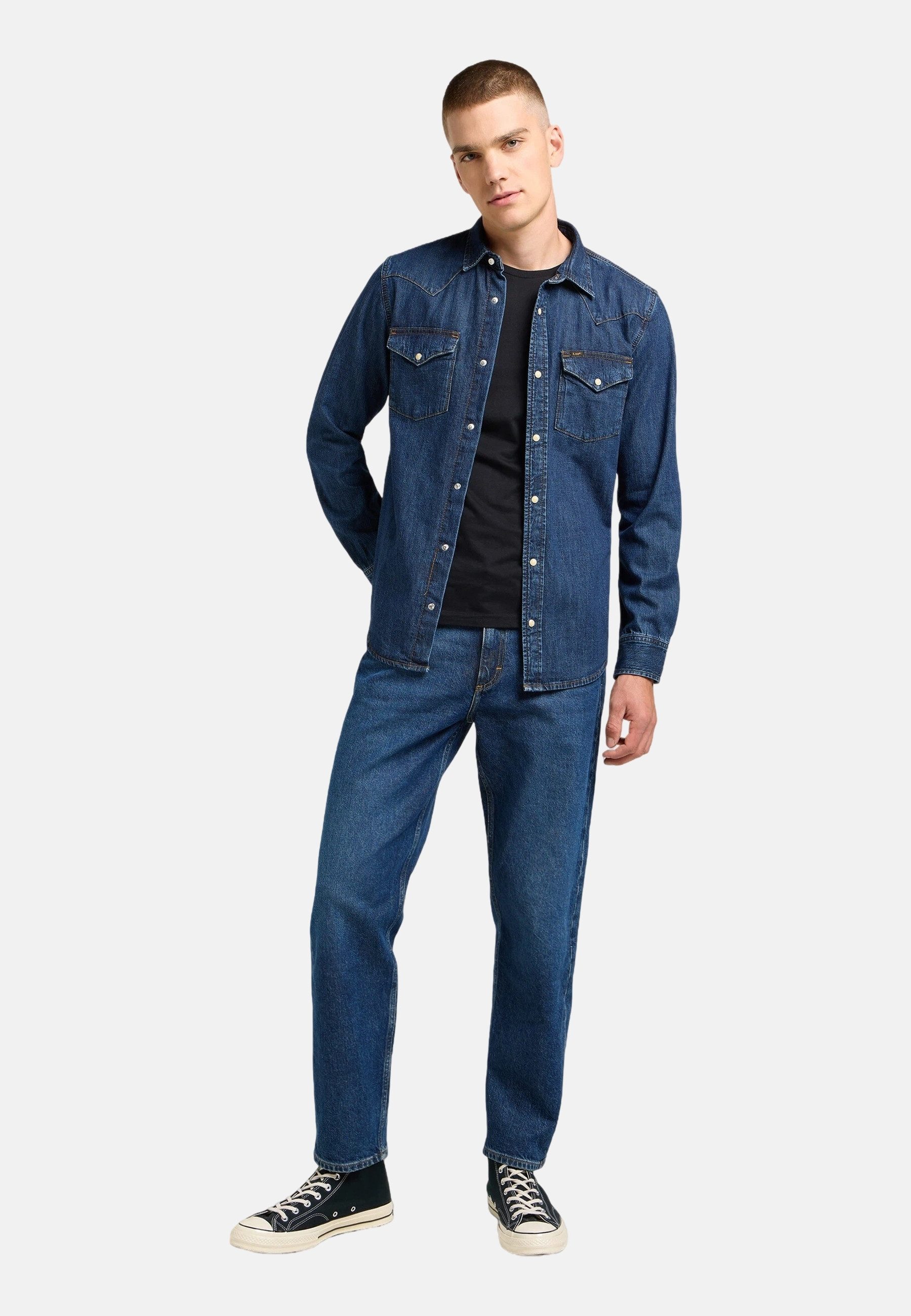 Lee® Langarmhemd Hemd WESTERN Langarmhemd (1-tlg) günstig online kaufen