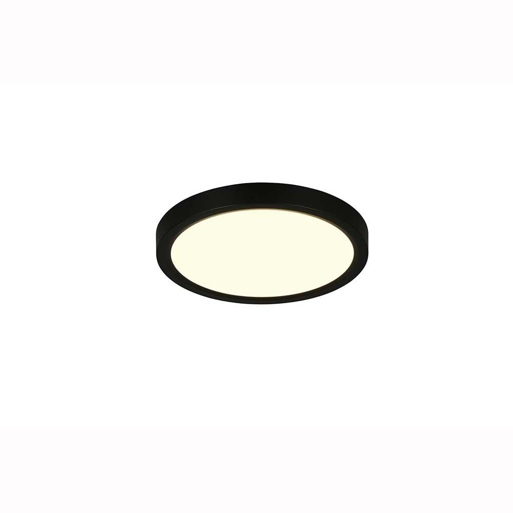 Reality Leuchten LED Deckenleuchte, LED-Leuchtmittel fest verbaut, Farbwechsel, Neutralweiß, Kaltweiß, Warmweiß, Tageslichtweiß, Deckenlampe Deckenleuchte Memoryfunktion Metall schwarz Switch