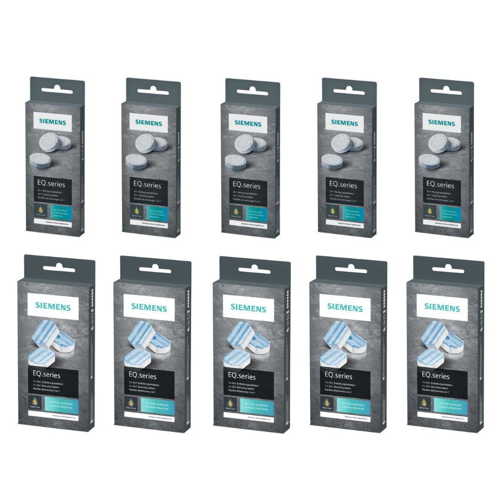 SIEMENS TZ80001 + TZ80002 Pflegeset (SIEMENS, [- TZ80001 + TZ80002 Reinigung und Entkalkung Pflegeset)