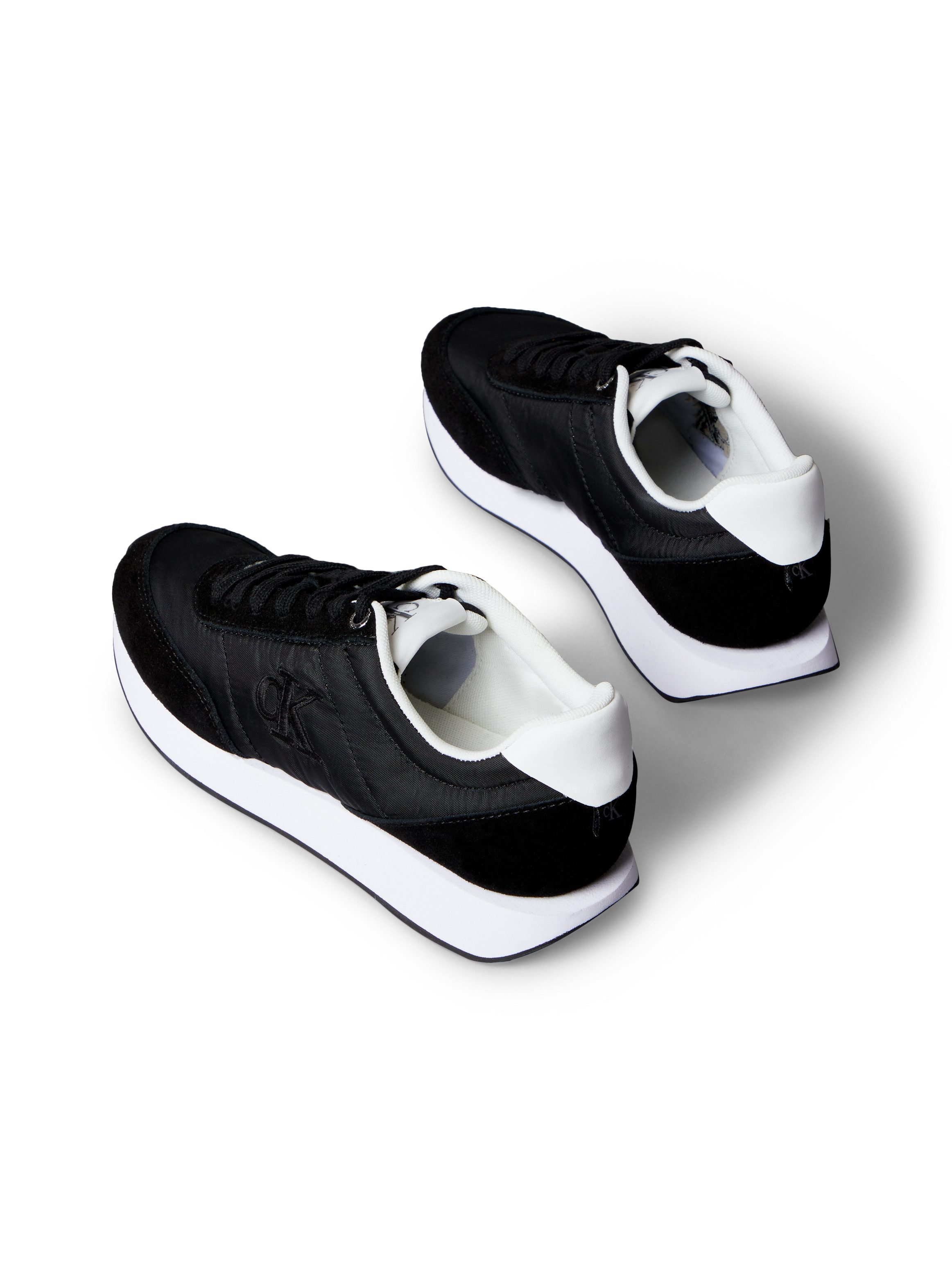 Calvin Klein Jeans RETRO RUNNER ESS MIX MAT Sneaker Schnürschuh, Runner-Sne günstig online kaufen