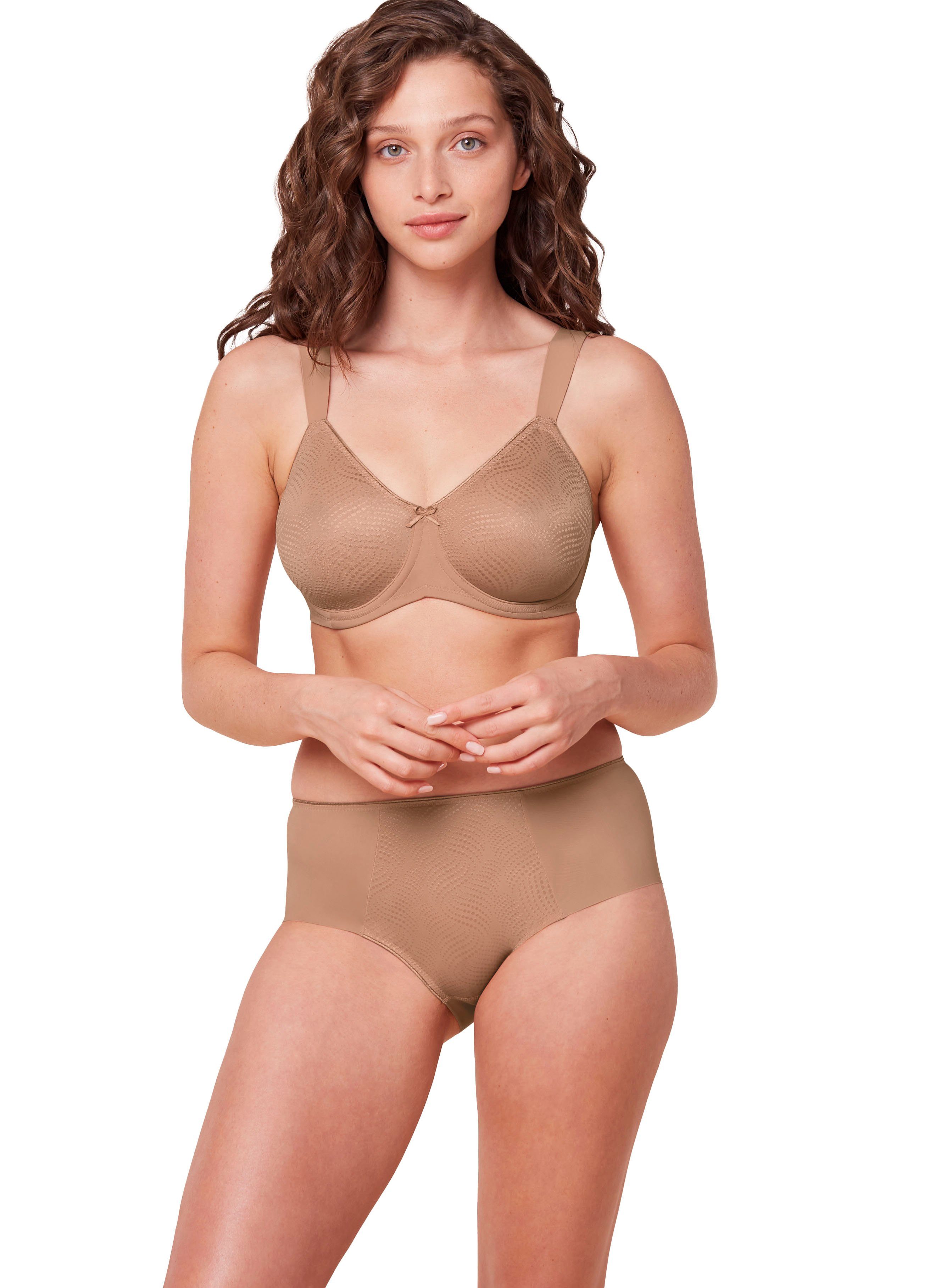 Triumph Minimizer-BH Essential Minimizer schimmerndes Jacquard-Muster, mit Bügel, kleine Satinschleife