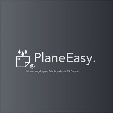 PlaneEasy.® Abdeckfolie 6x Easy Clean - Abdeckfolie 4 x 5m - transparent - Malerzubehör, (Packung, 6-St., 6x Abdeckfolie 4x5m)
