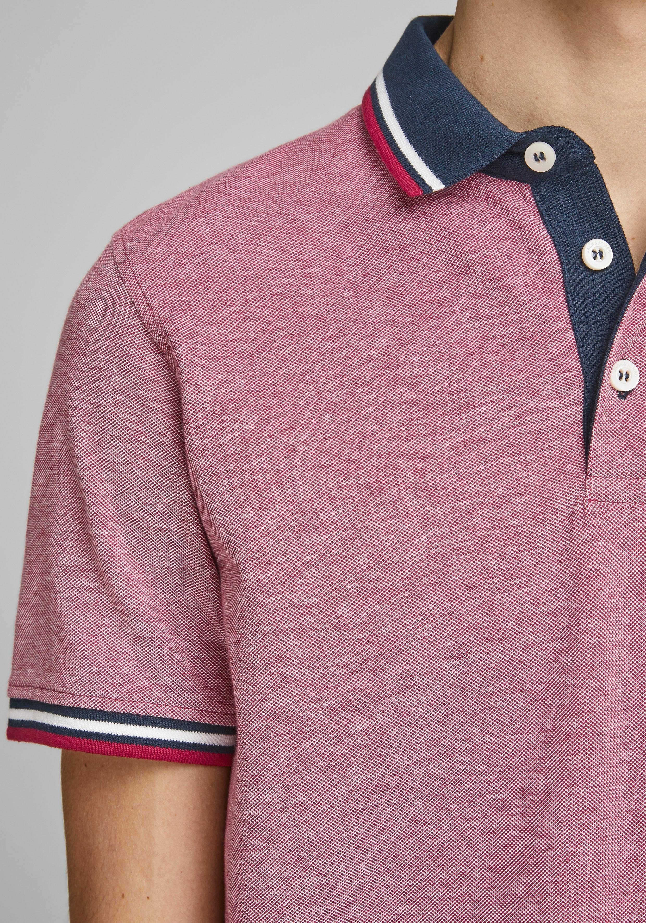 erdrot Jones & Poloshirt Polo Paulos Jack