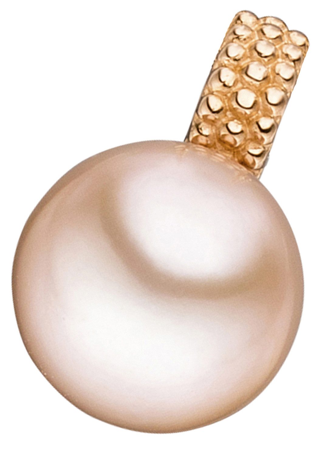 Perlenanhänger Anhänger Roségoldanhänger 14 mm