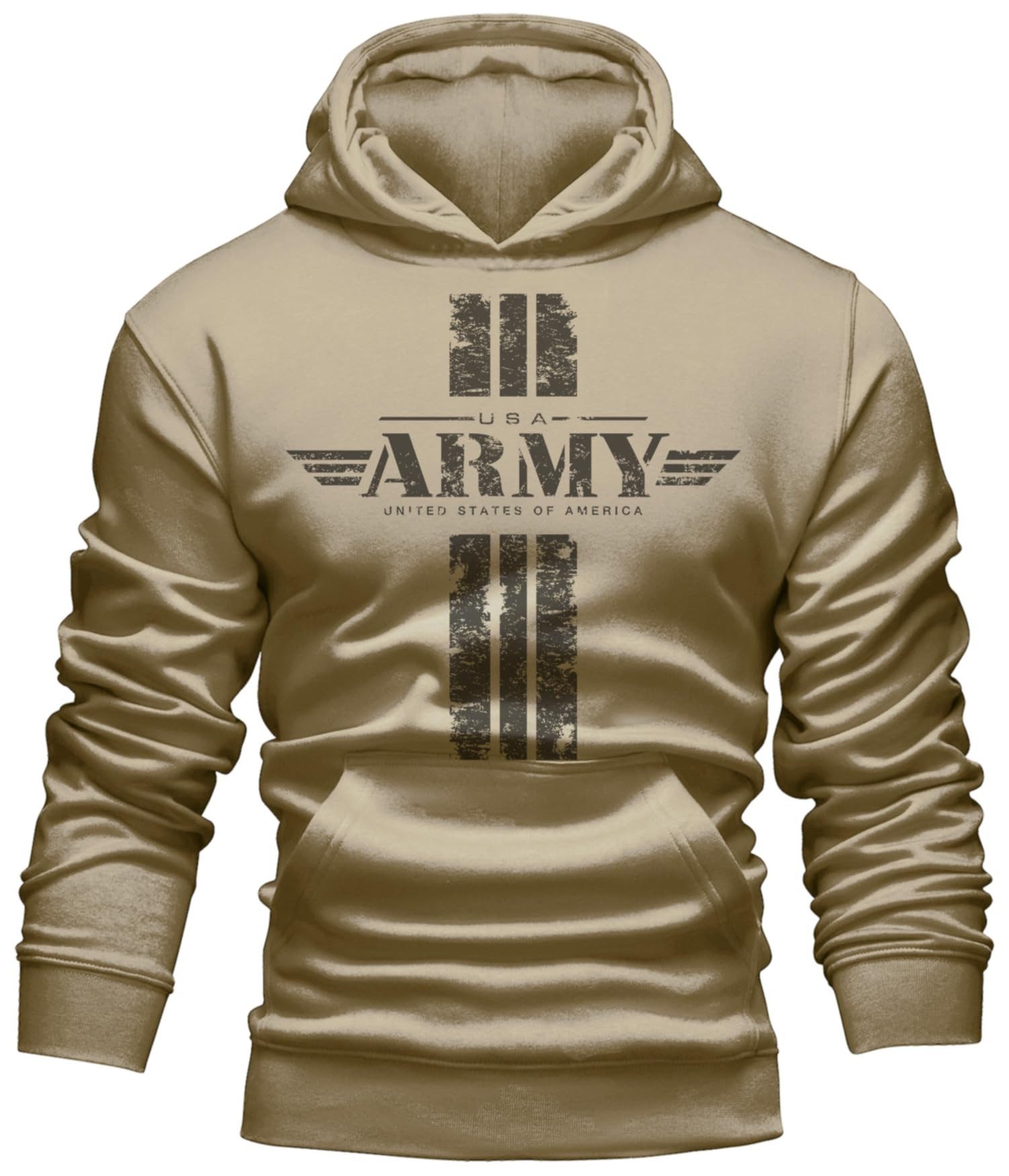 GASOLINE BANDIT® Kapuzensweatshirt US-Army Military USA Print