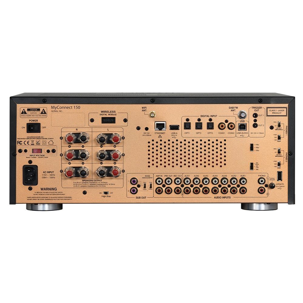 Advance Paris Advance Paris MyConnect 150 schwarz Vollverstärker