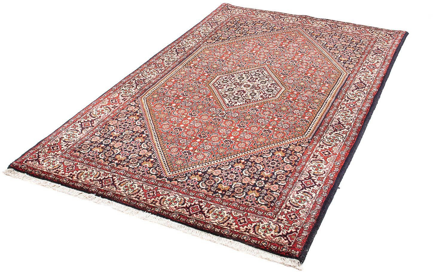 Wollteppich Bidjar - Zanjan Medaillon 164 x 112 cm, morgenland, rechteckig, Höhe: 15 mm, Unikat mit Zertifikat