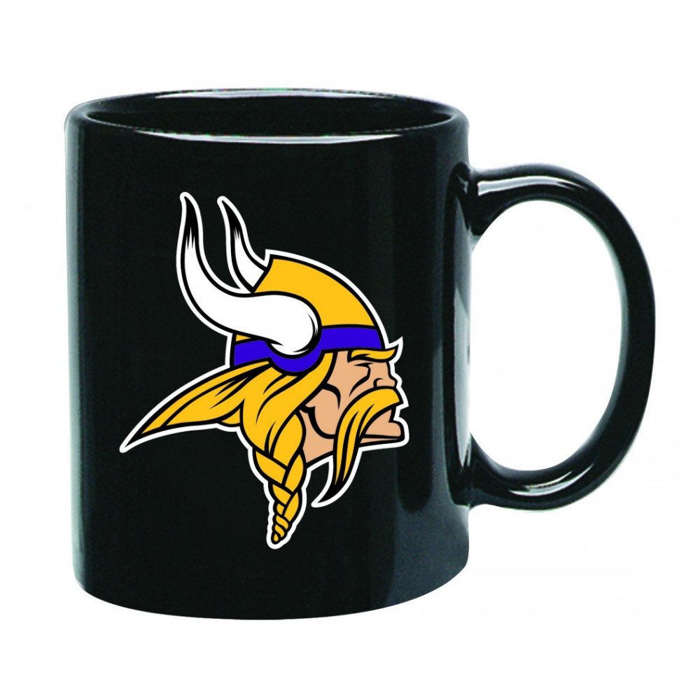 Minnesota Vikings Minnesota Vikings Black Glossy Mug, Keramik