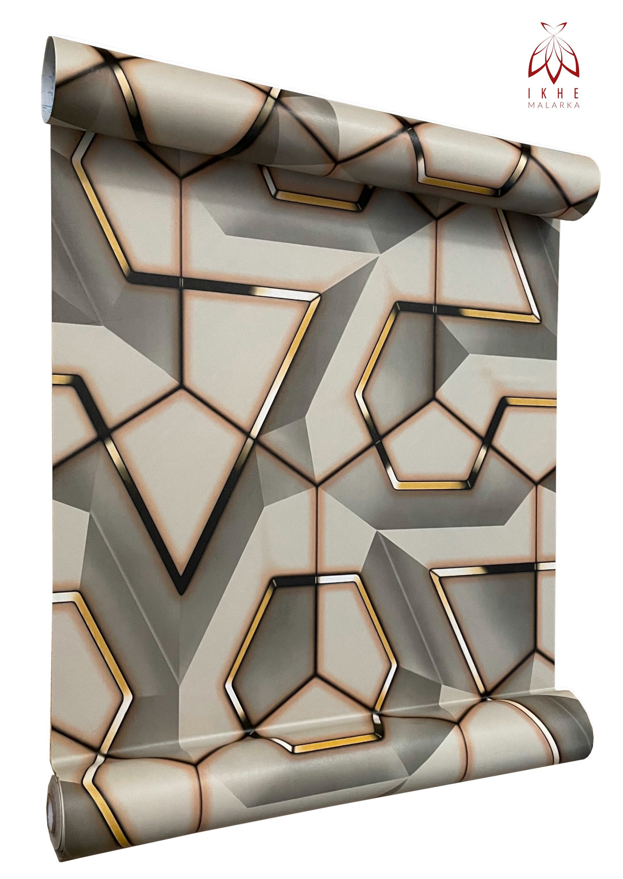 IKHEMalarka 3D-Tapete Selbstklebende PVC Folie Klebefolie, Aufkleber, (4,5m günstig online kaufen