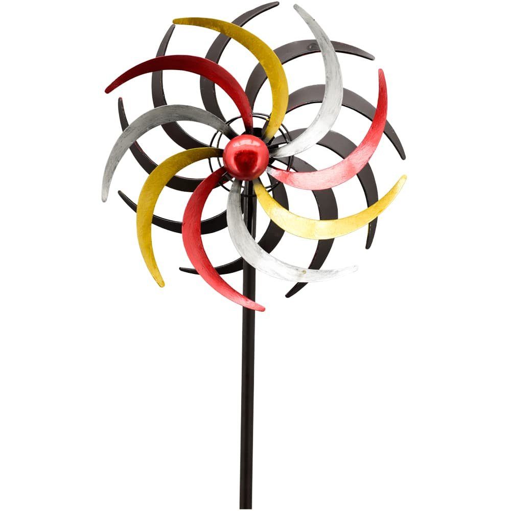 verschiedene Blüte (1 & Modelle St) Windrad cm 180 HOME Windspiel Windmühle Metall matches21 HOBBY