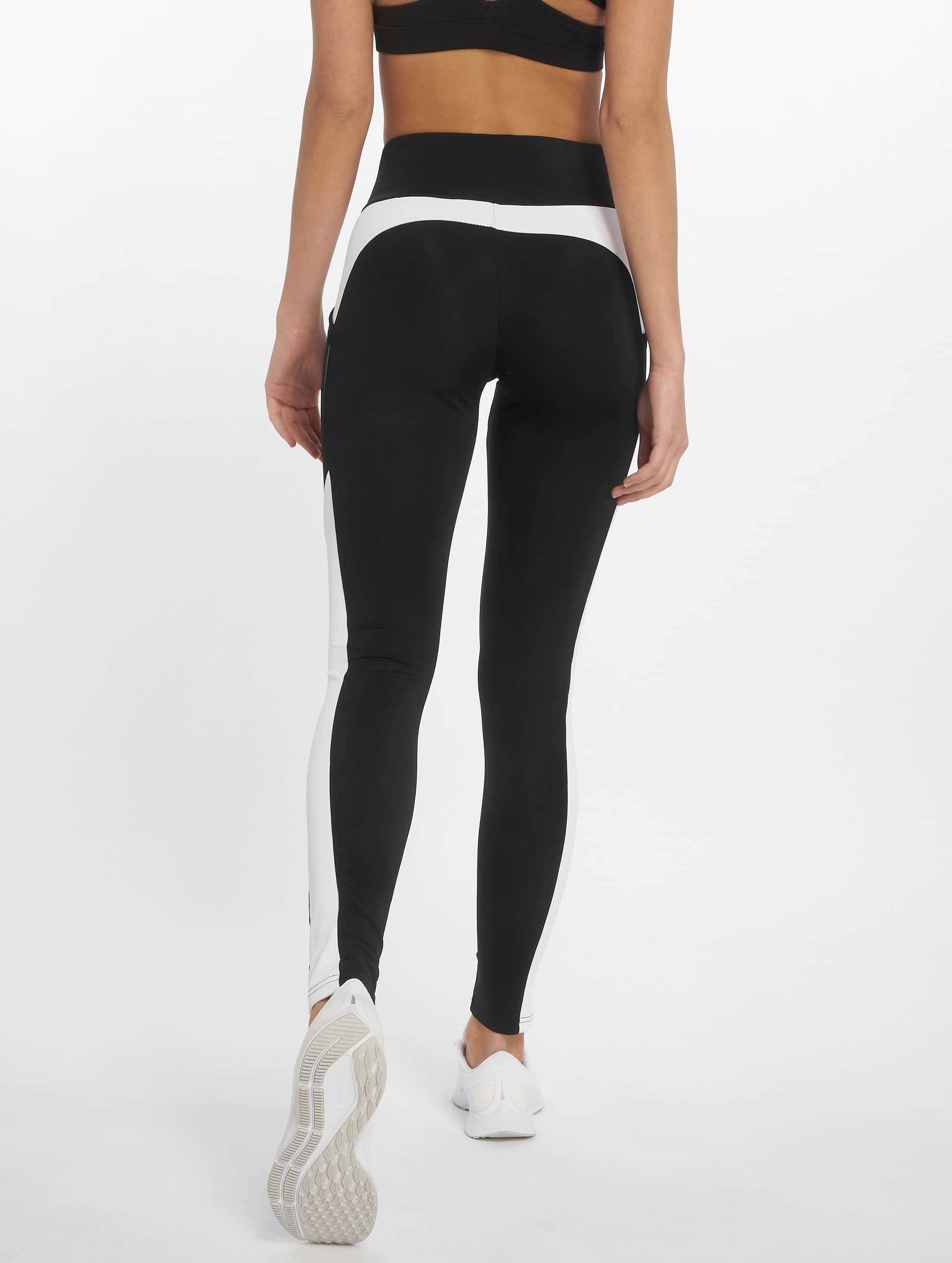 DEF Leggings Stripes Black mit elastischem Bund günstig online kaufen
