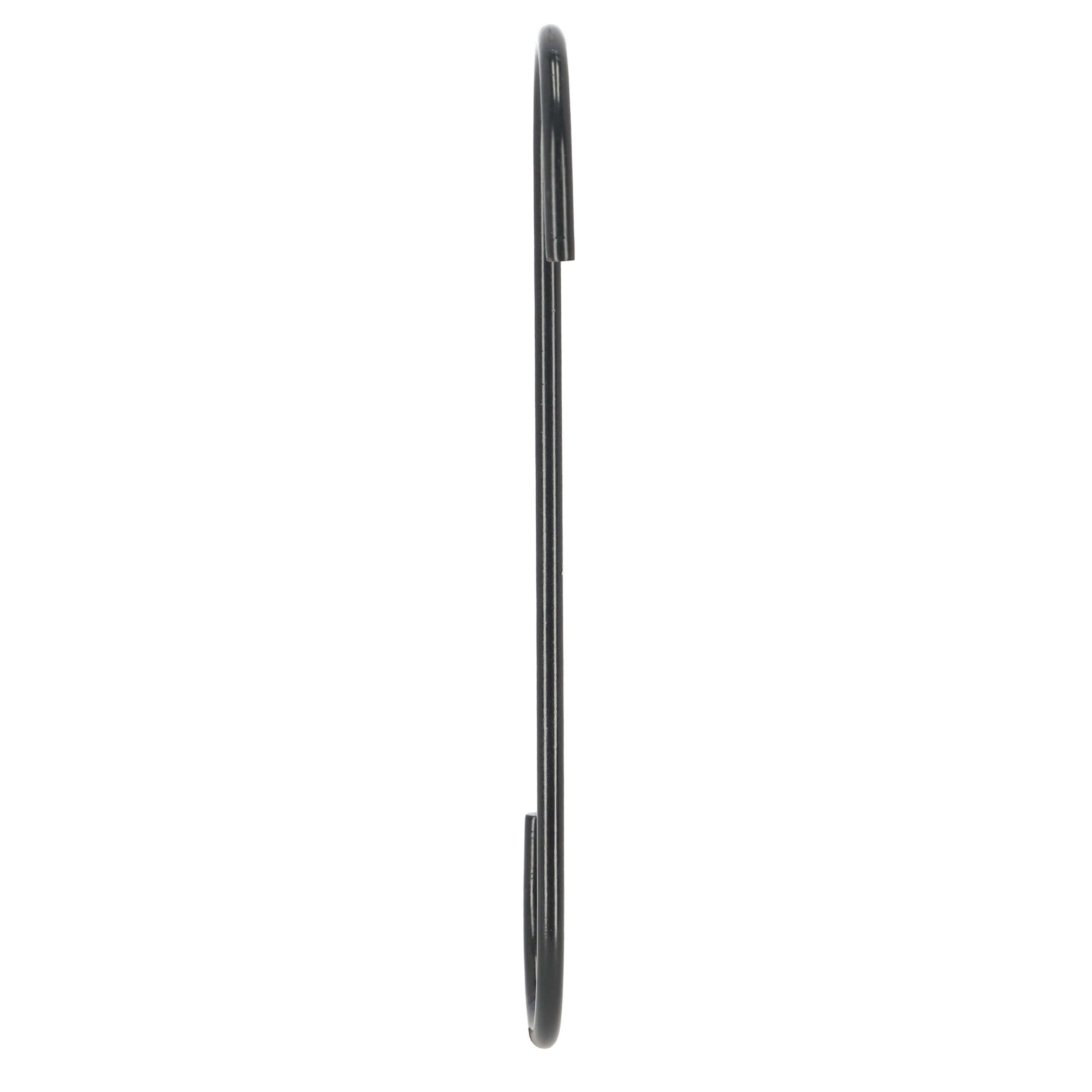 Dekowunder Wandhaken Großer S-Haken aus Eisen 30,7 cm – stabiler Halter bis 22 kg, (1 x S Haken groß)