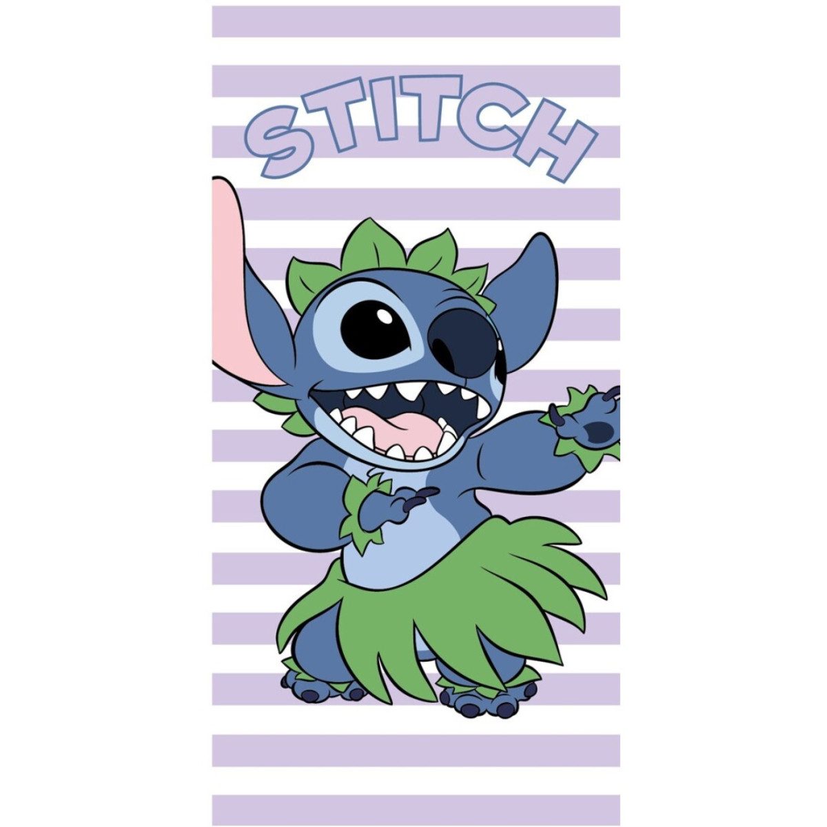 Disney Strandtuch Stitch Badetuch Strandtuch Kinder Handtuch Baumwolle 70x140 cm