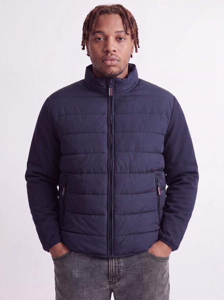 Jack & Jones PlusSize Steppjacke JJETATE HYBRID JACKET SN PLS Kunstfaser, regular fit