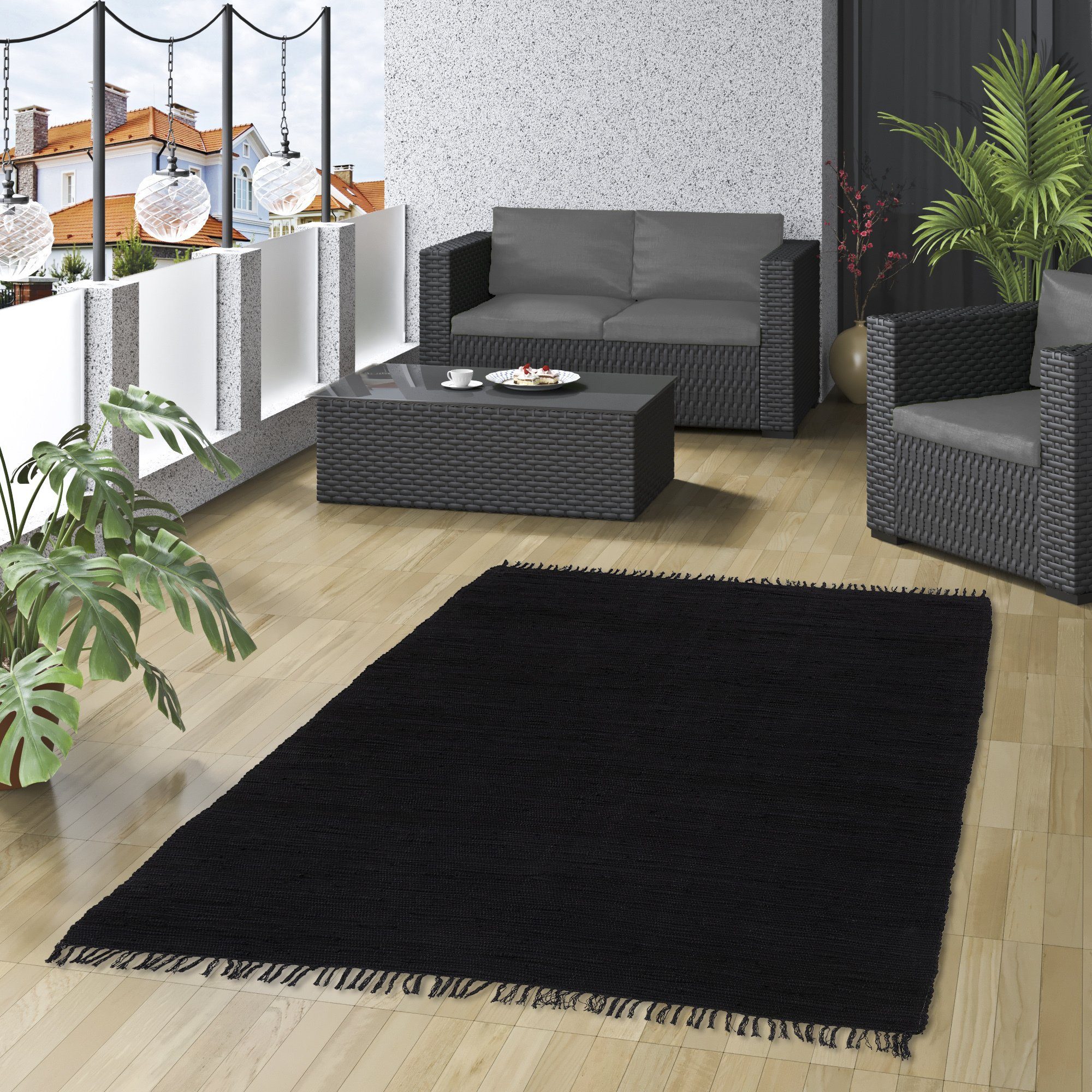 Pergamon Designteppich Baumwolle Natur Teppich Jolly Cotton, Rechteckig, Hö günstig online kaufen