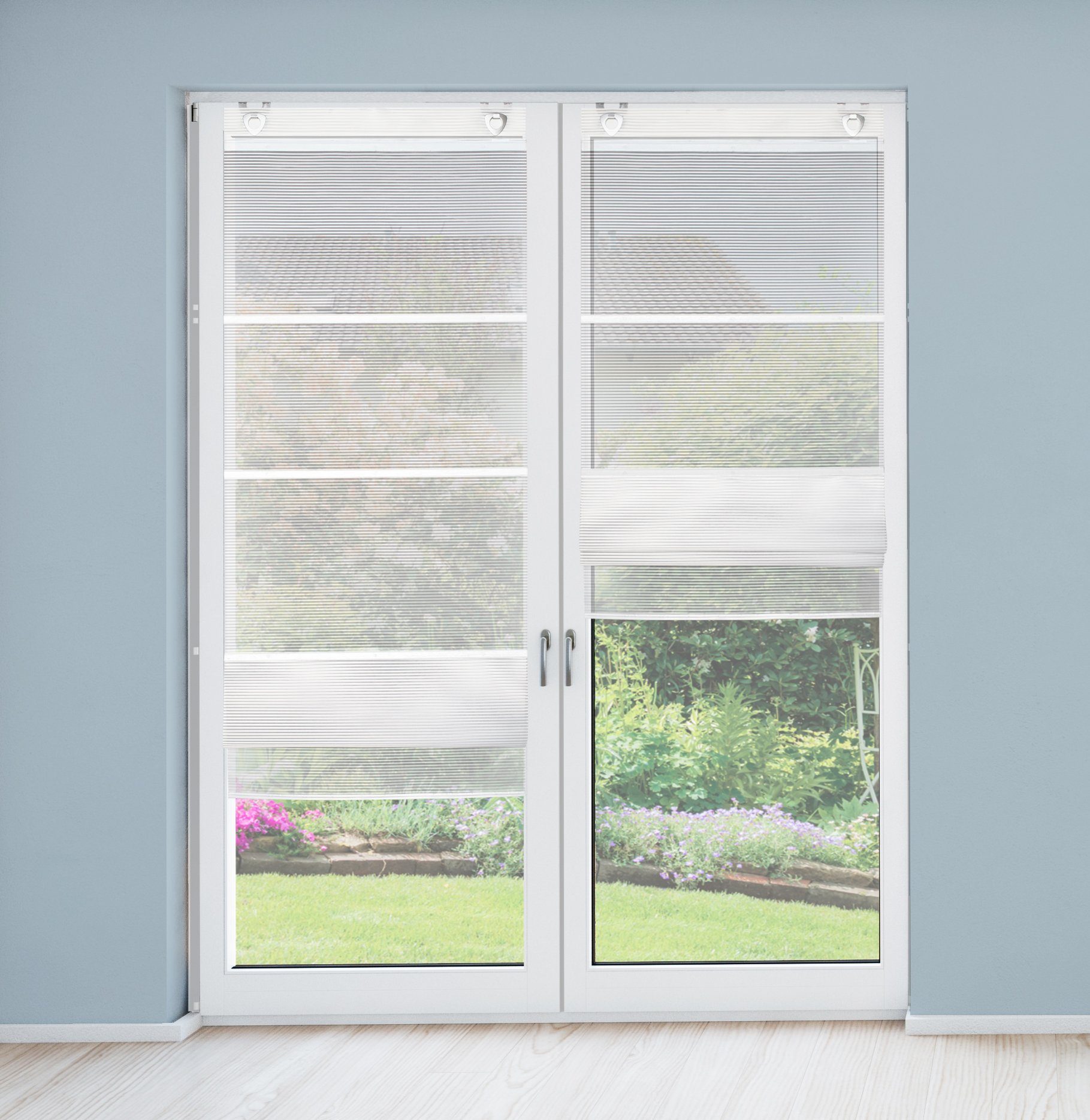 Clever-Kauf-24 Magnetrollo Magnetrollo Querstreifen, Farbe: wollweiß, in "B günstig online kaufen