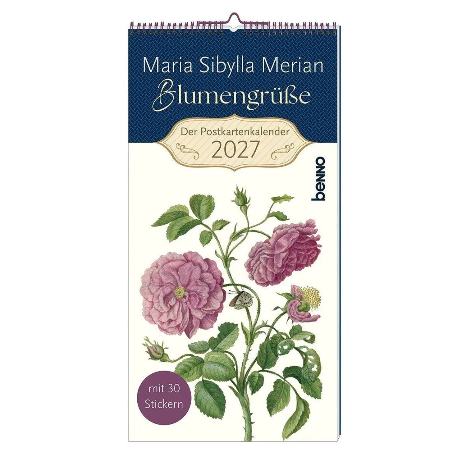 St. Benno Verlag Wandkalender Blumengrüße 2027