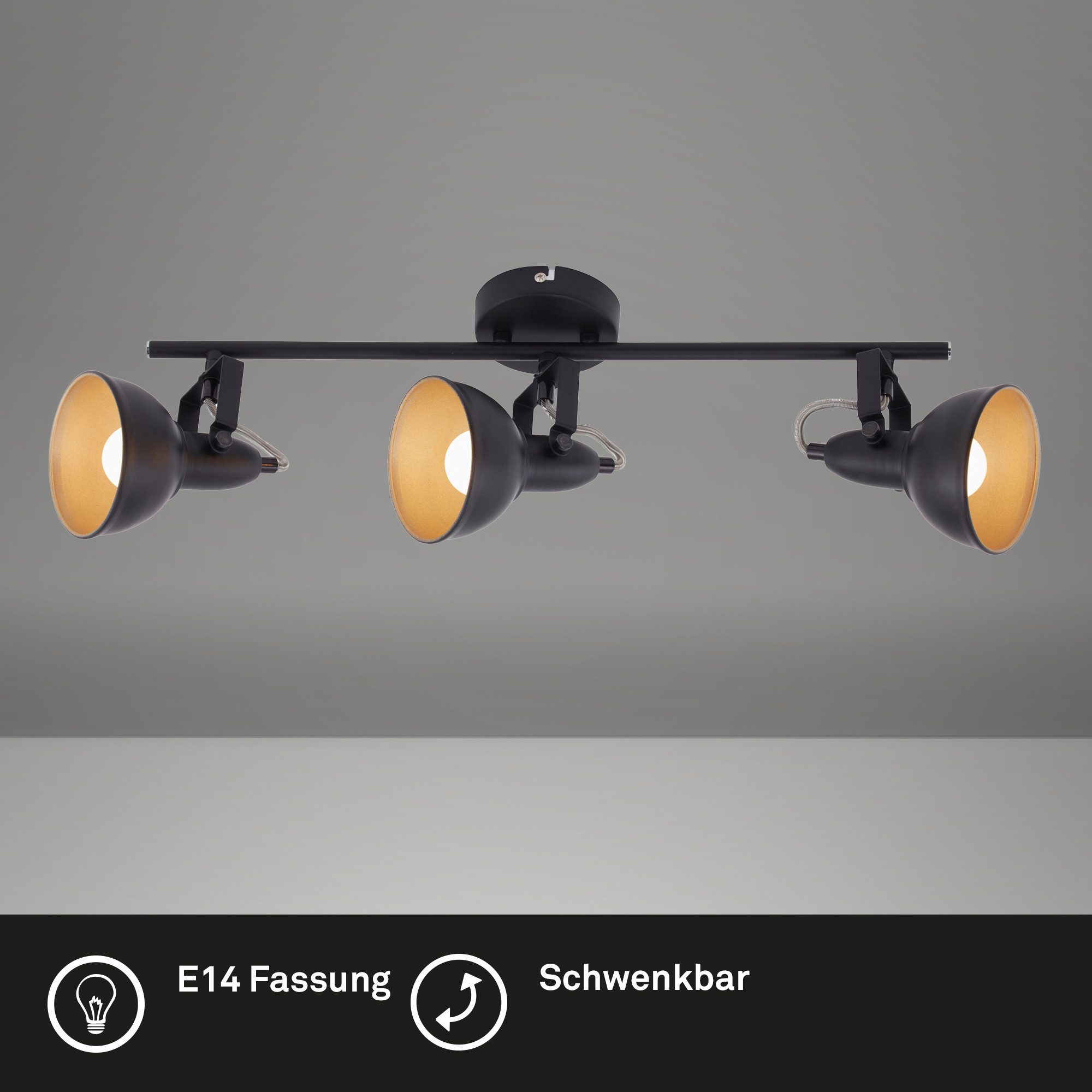 Briloner Leuchten Deckenleuchte Deckenlampe Wandlampe Innen günstig online kaufen