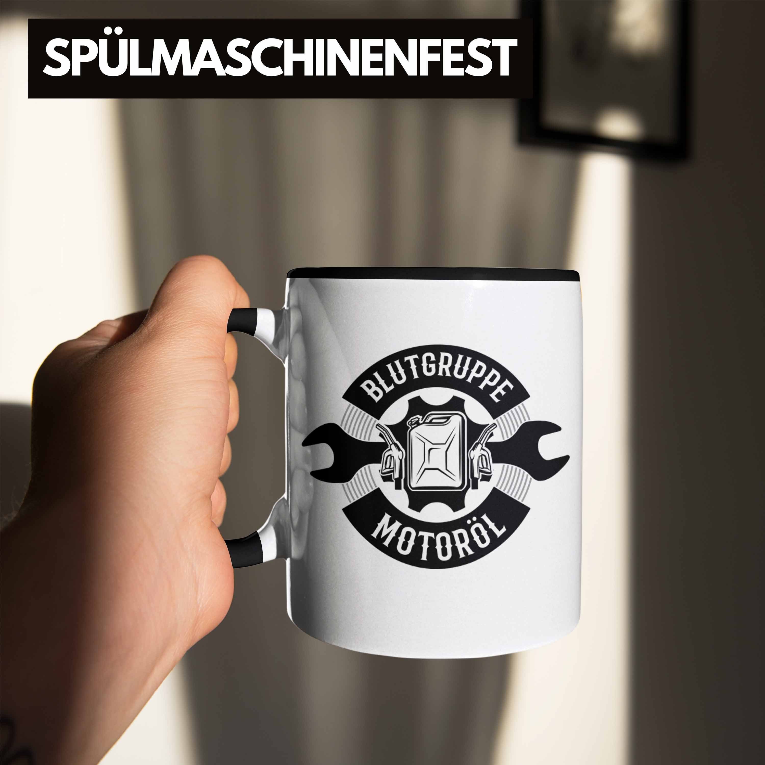 Mechaniker Spruch KFZ Schwarz Männer Mechatroniker Geschenk Tasse Tasse KFZ Geschenk Trendation